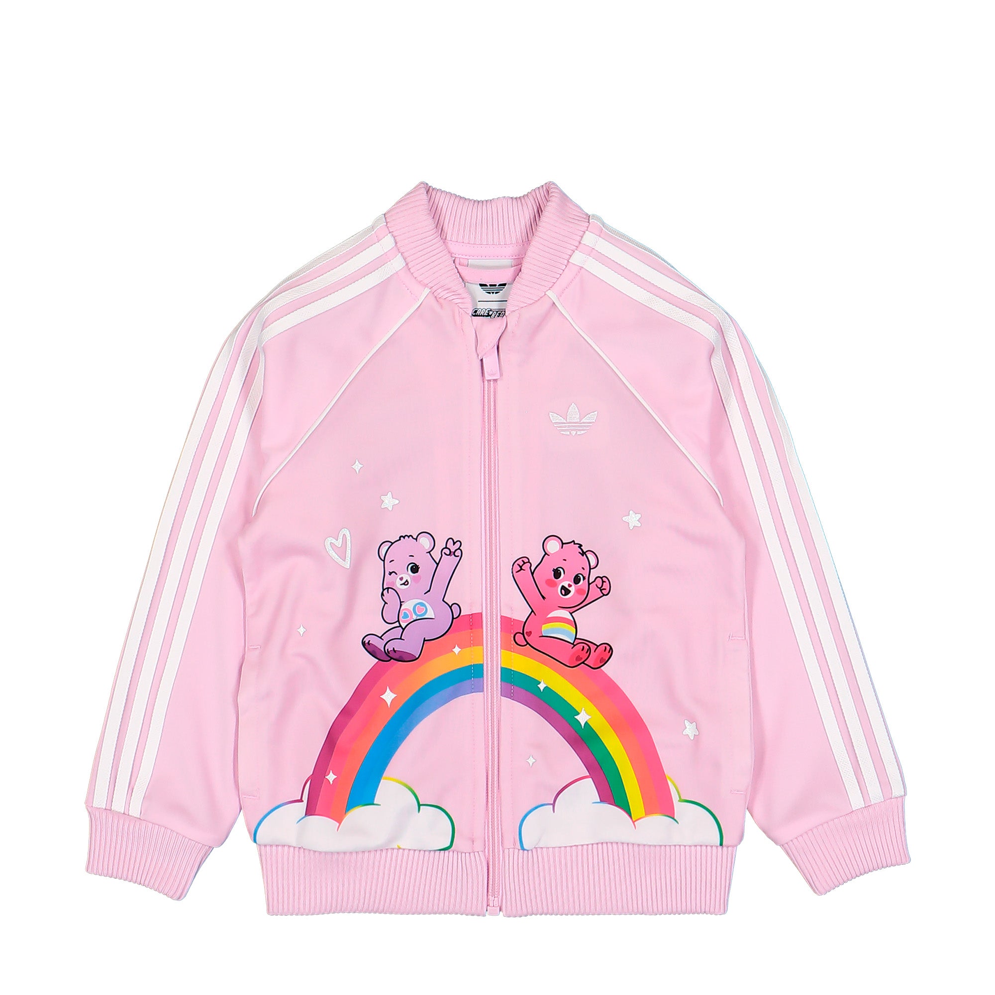 Care Bears x adidas SST Tracksuit Orchid Fusion Track Jackets KS4222 Close-up | Overkill