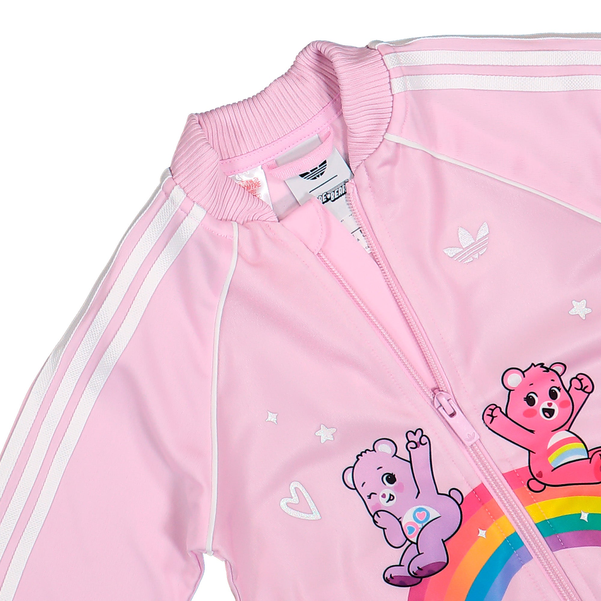 Care Bears x adidas SST Tracksuit Orchid Fusion Track Jackets KS4222 Detail View 3 | Overkill