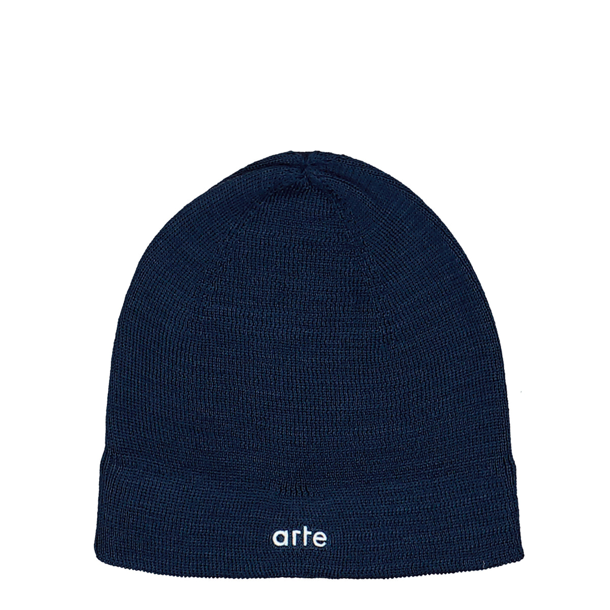 Arte Antwerp x adidas Merino Wool Beanie Collegiate Navy / White Beanies KS6332 Close-up | Overkill