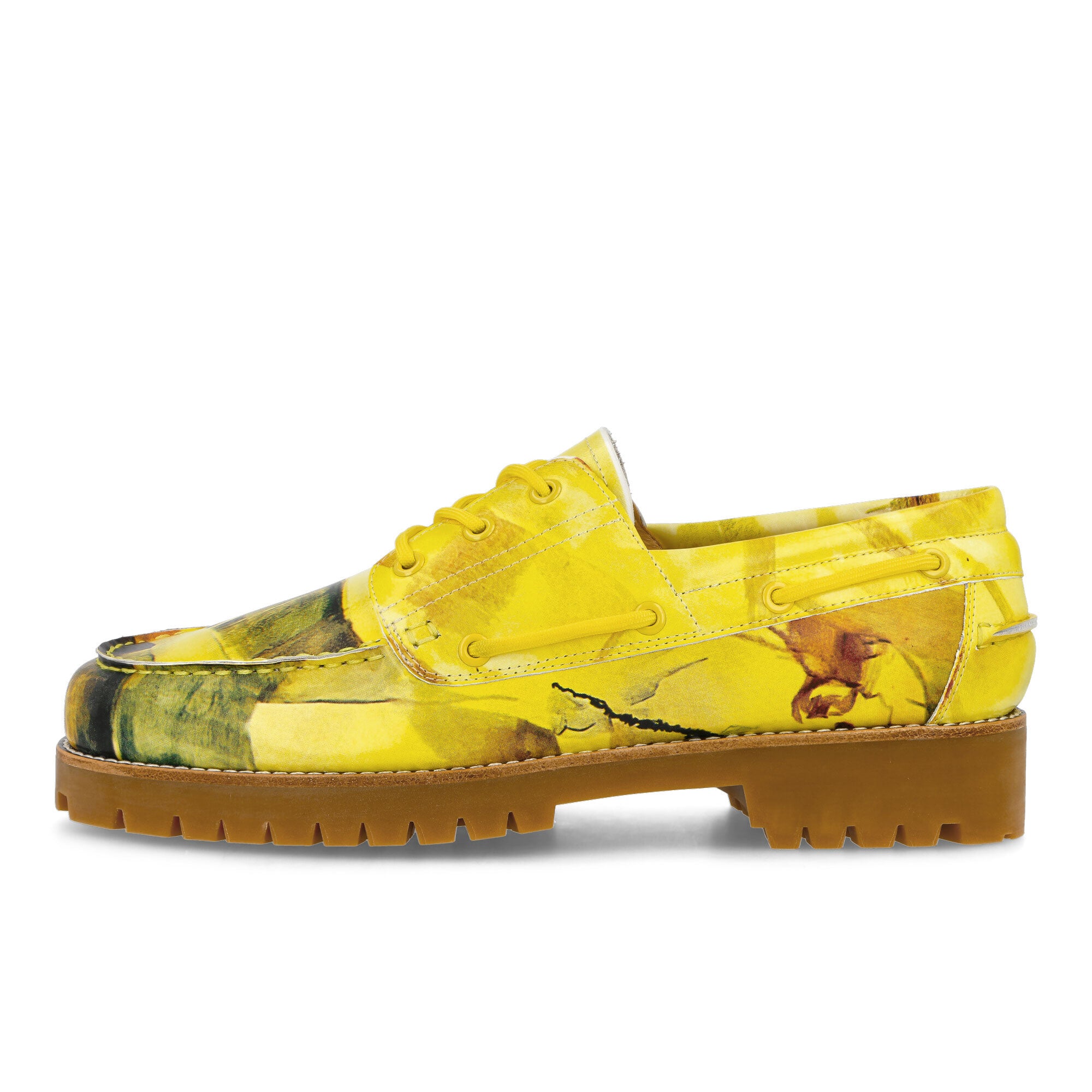 Kidsuper Studios Painted Lug Loafer Yellow Loafers & Lace ups SS23-SHO-79 | Overkill