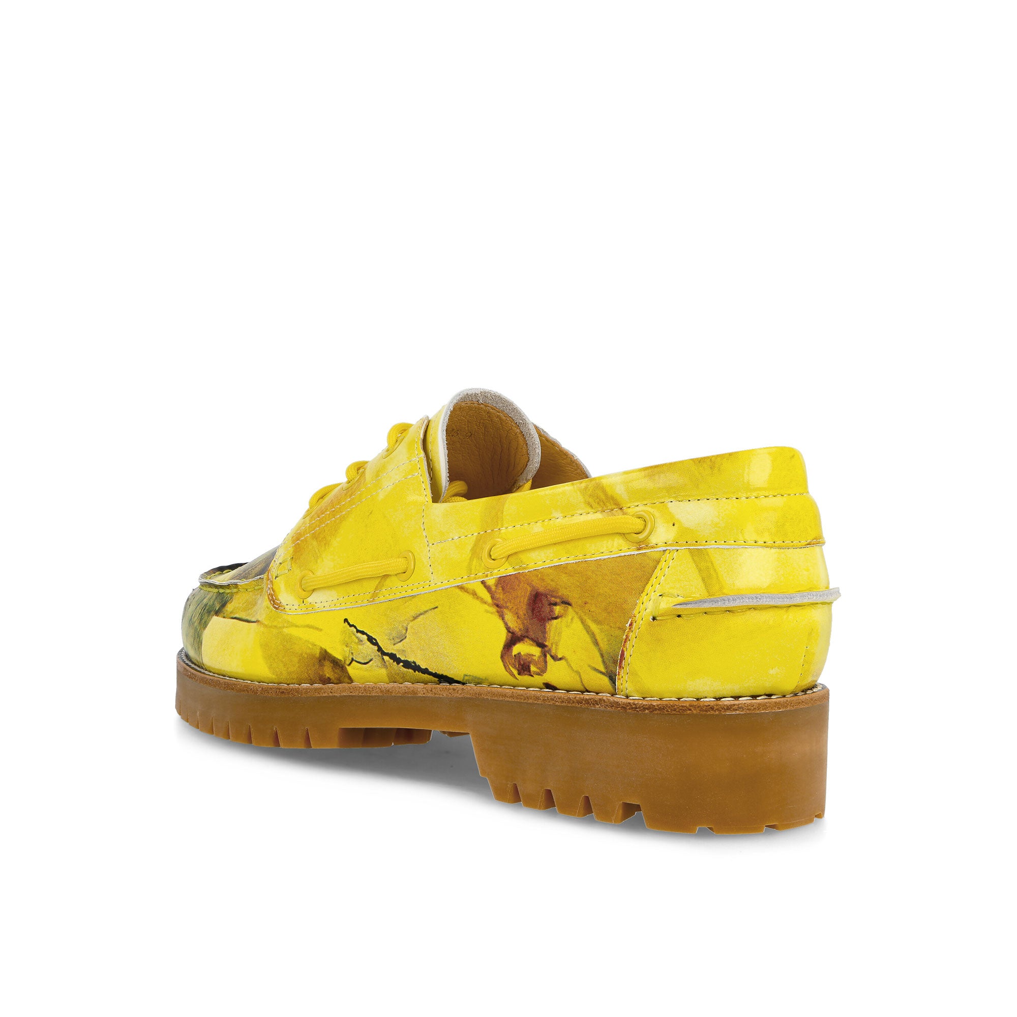 Kidsuper Studios Painted Lug Loafer Yellow Loafers & Lace ups Material | Overkill