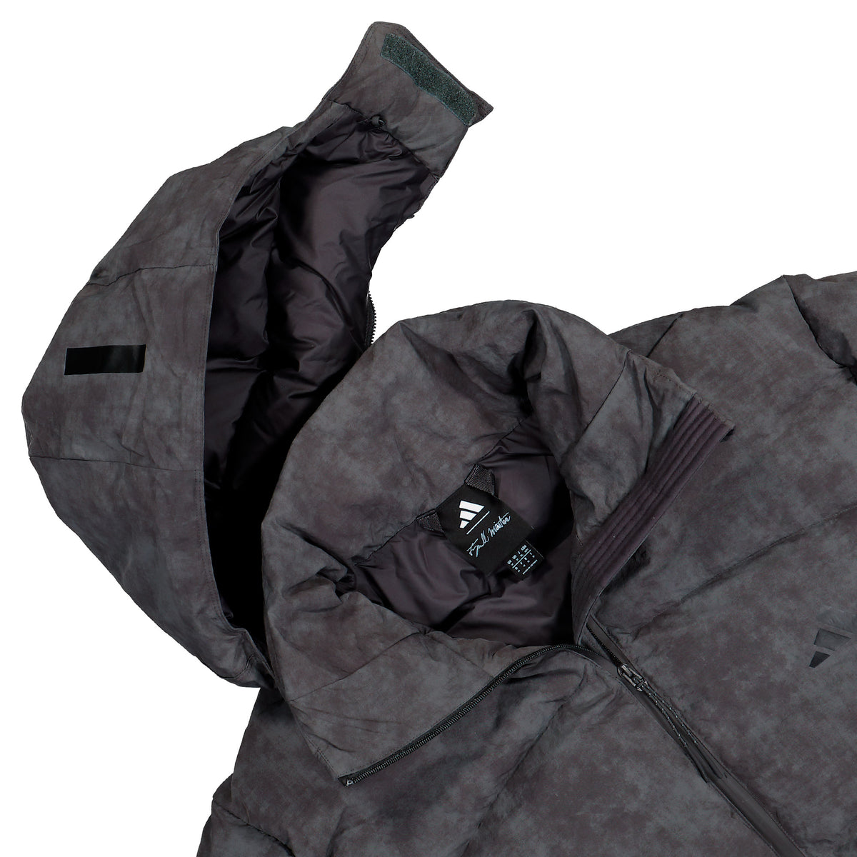 Tyrrell Winston x adidas Z.N.E. Puffer Jacket Utility Black Jacket KT1534 Detail View 1 | Overkill