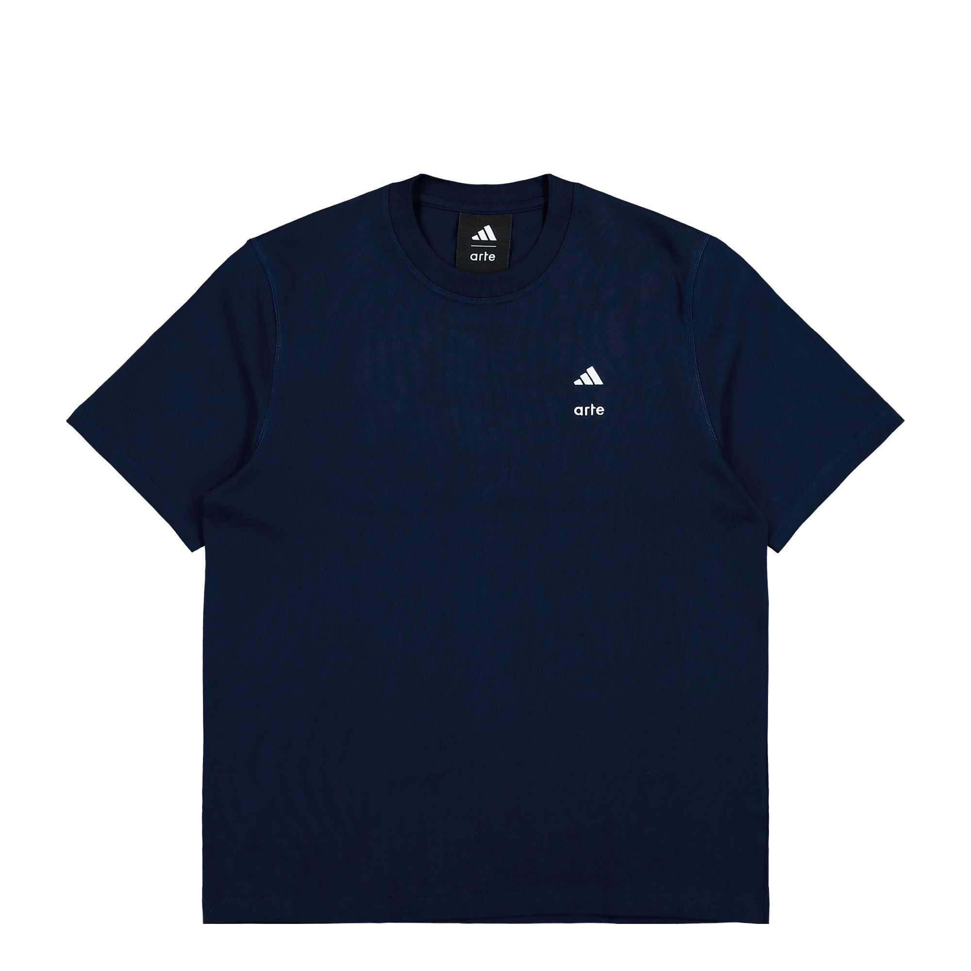 Arte Antwerp x adidas Graphic Tee Collegiate Navy / Off White T-Shirts KT2991 | Overkill