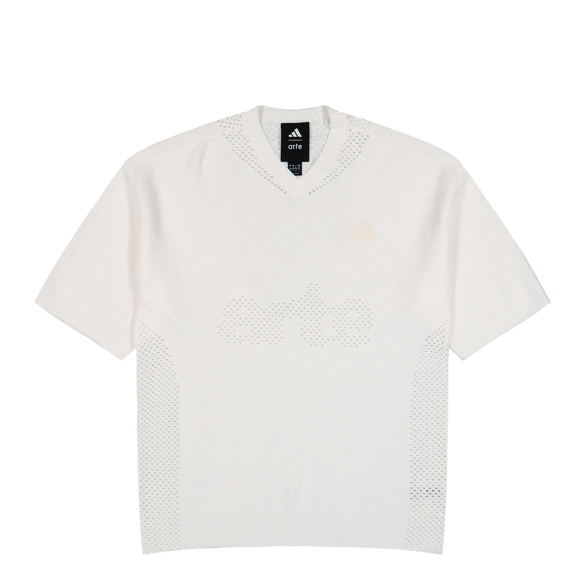 Arte Antwerp x adidas Flatknit Jersey Off White T-Shirts KT3027 | Overkill
