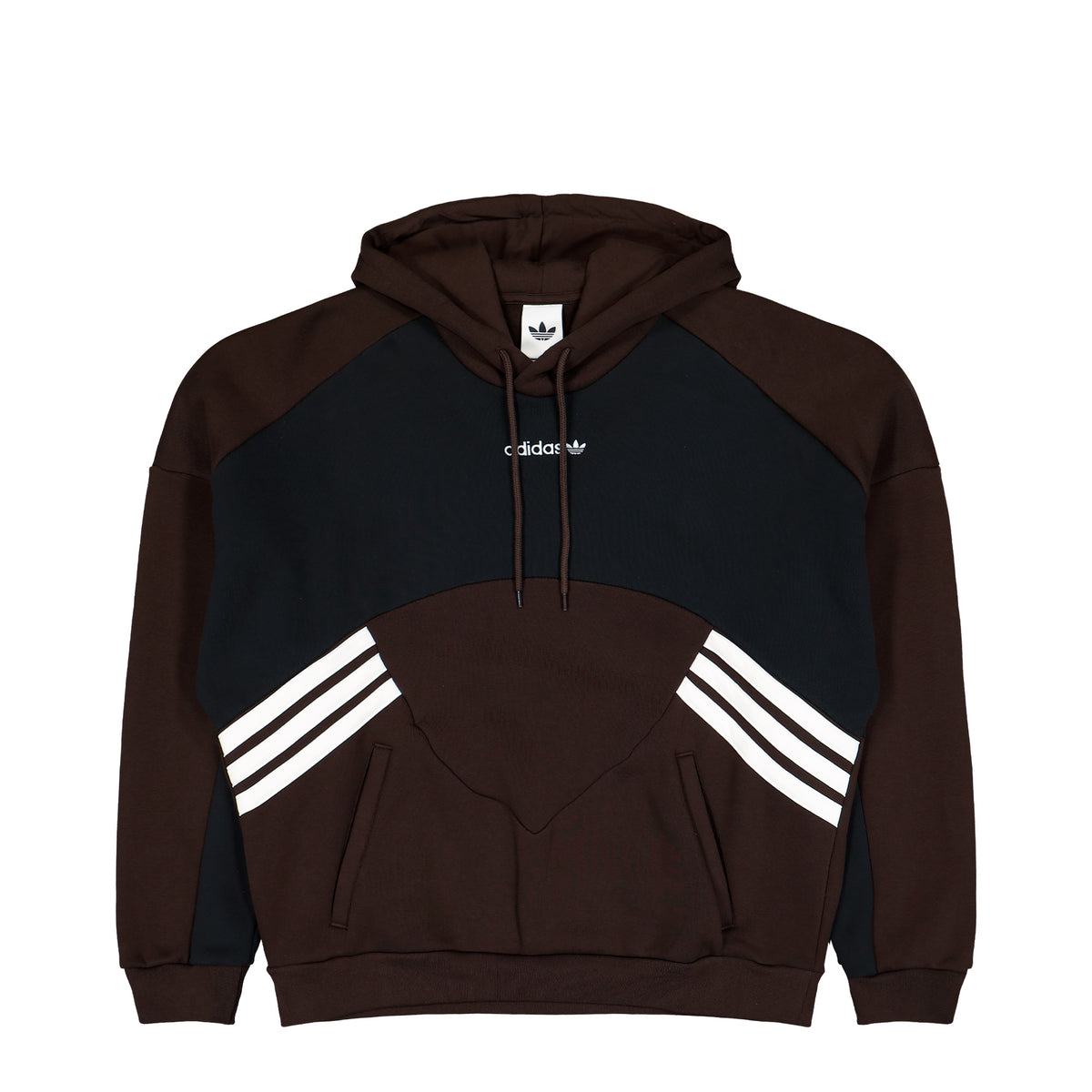adidas Cutline Hoodie Aurora Coffee / Utility Black Hoodies KT4297 | Overkill
l