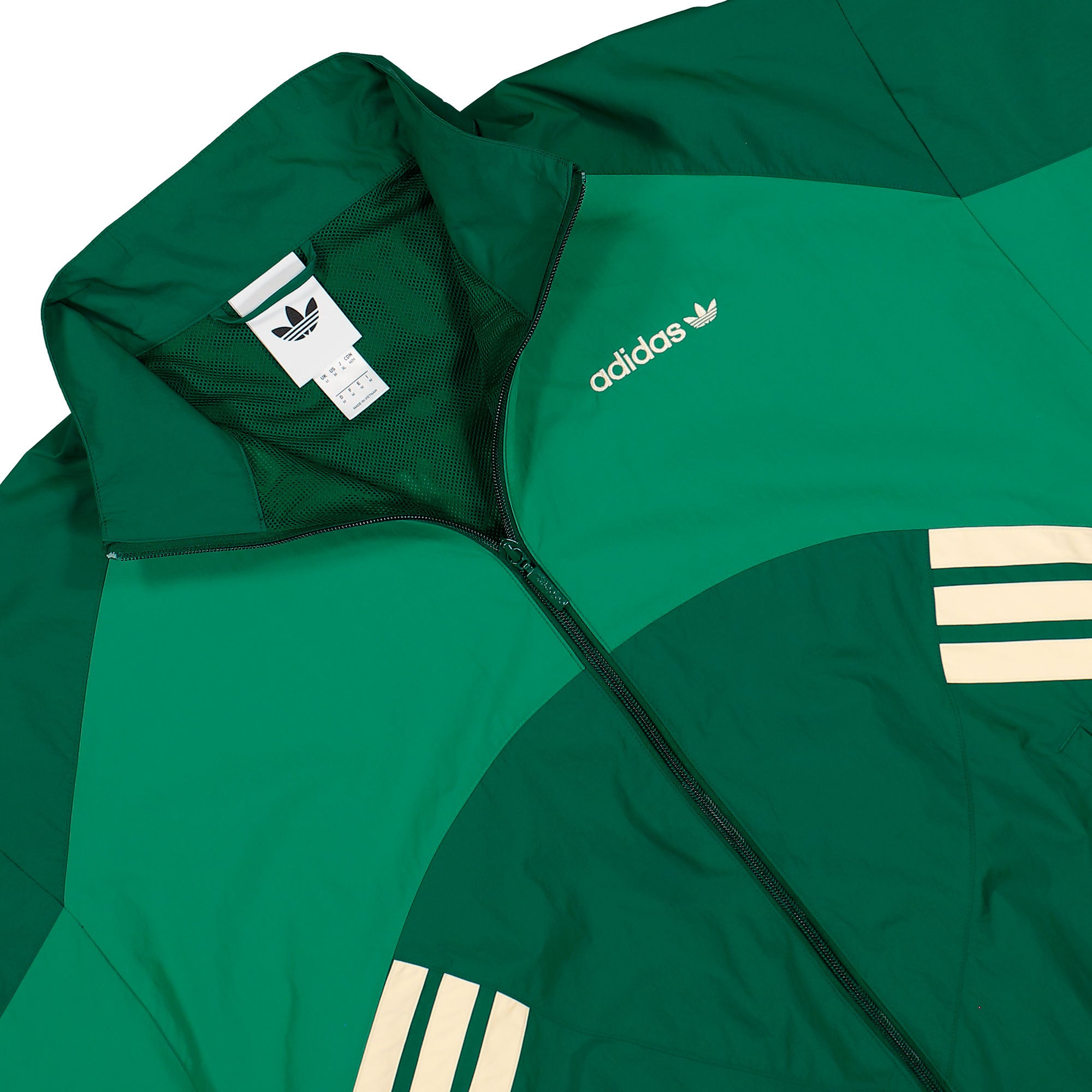 adidas Cutline Track Top Collegiate Green / Blanch Green Track Jackets KT4321 Detailfoto | Overkill