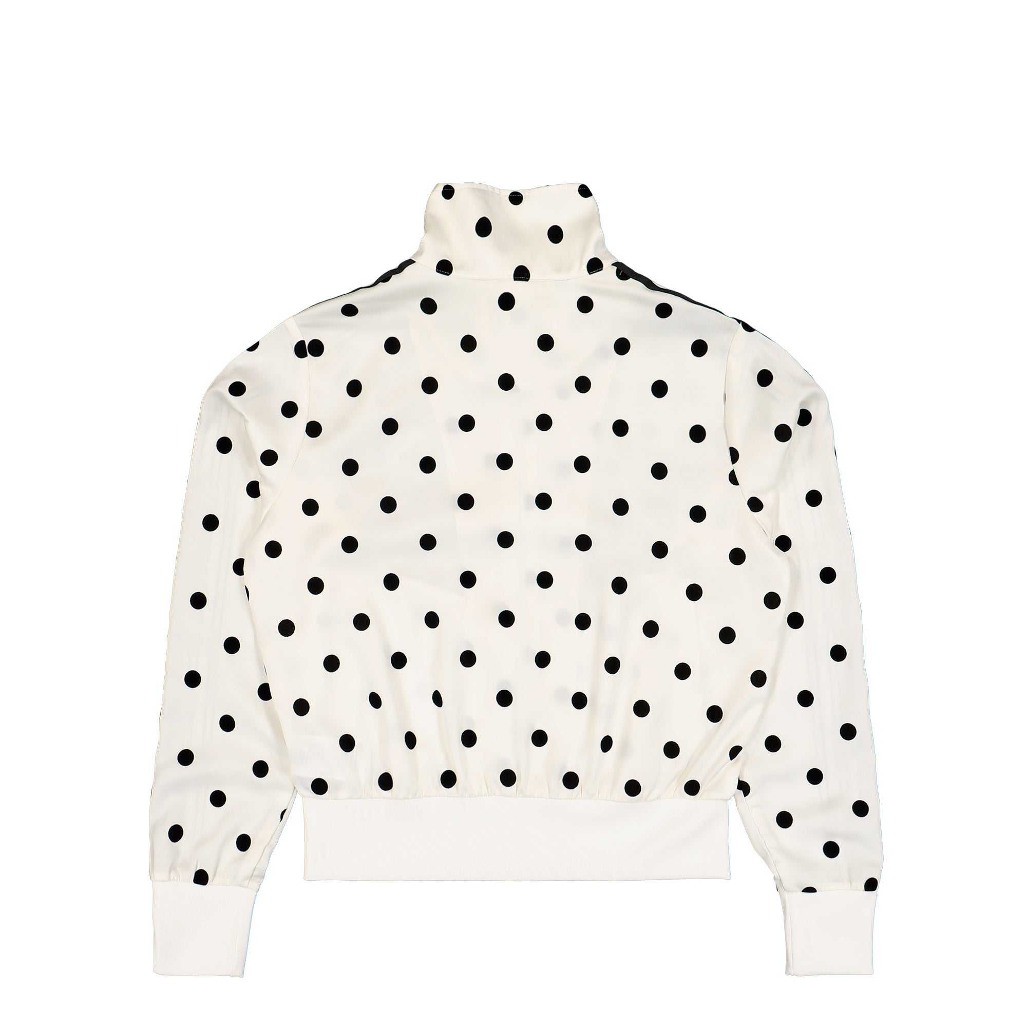 adidas Satin Polka Dots Track Top Off White Track Jacket KV1165 Close-up | Overkill