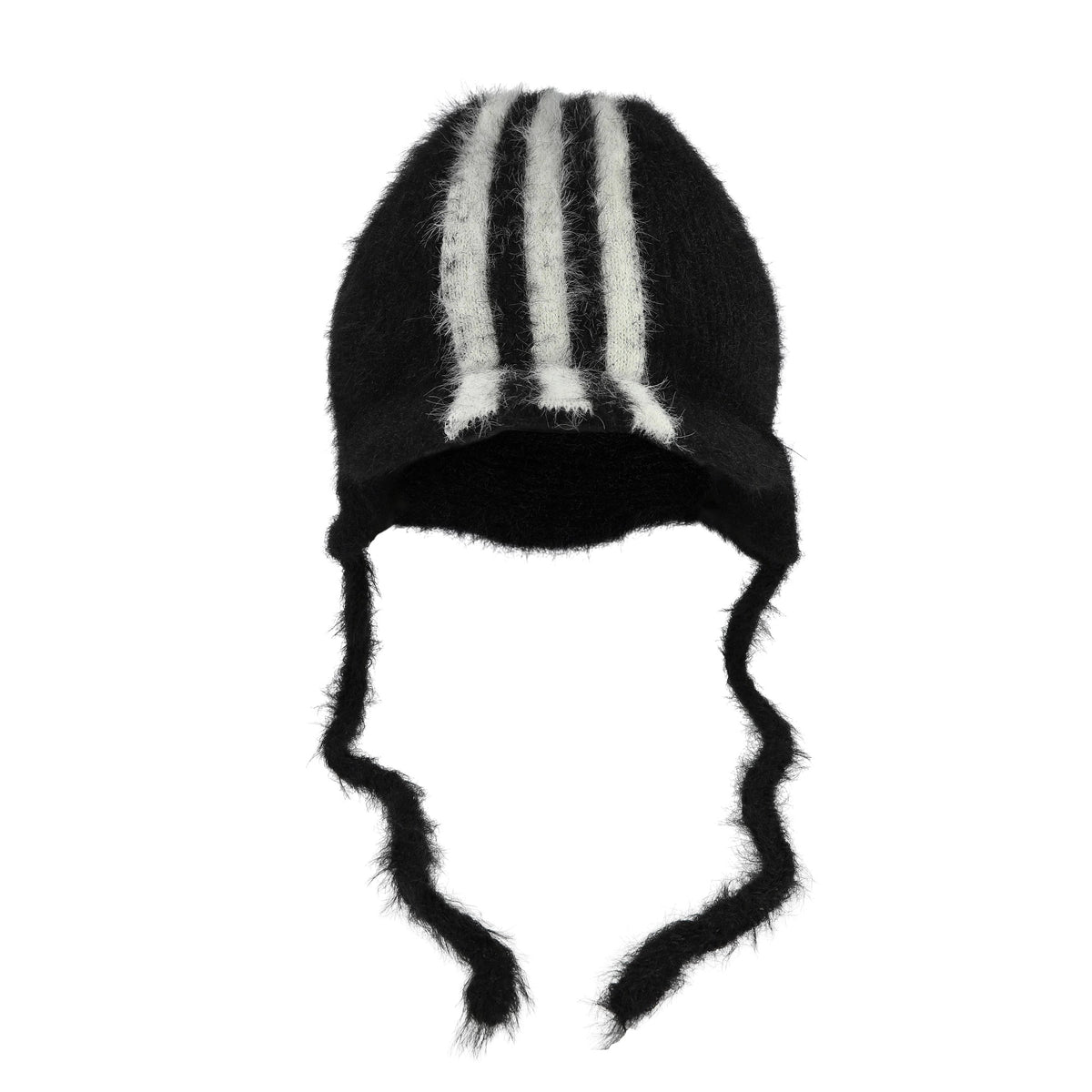Y-3 Stripes Bonnet Hat Black caps KV2908 Detail View 1 | Overkill