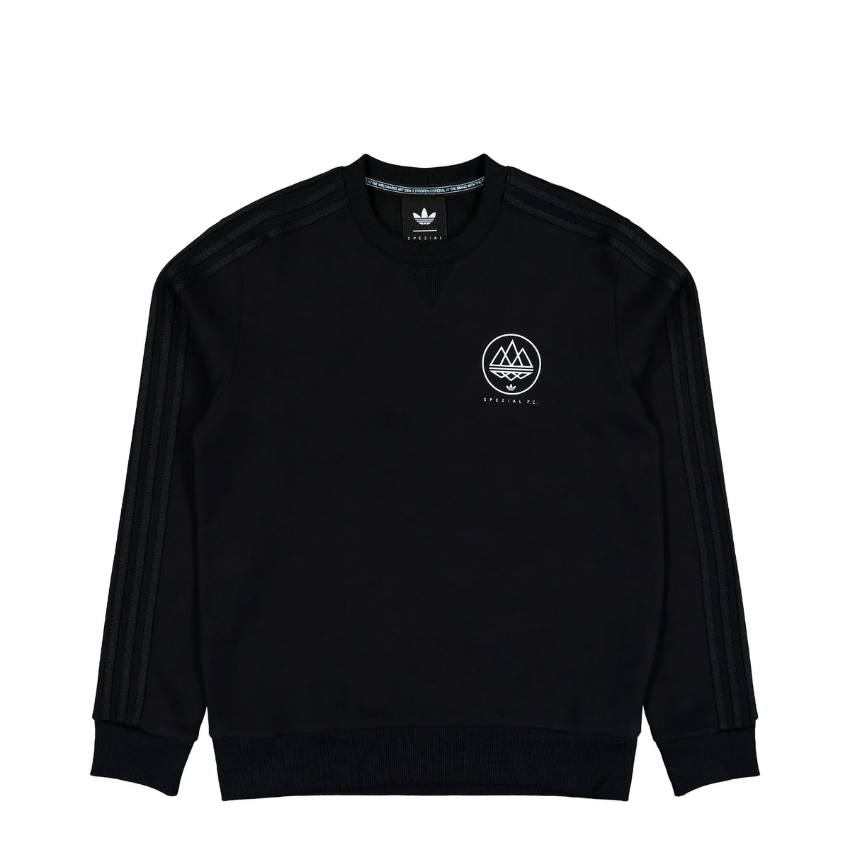 adidas Crew SPZL F.C. Black Sweatshirt KV4424 | Overkill