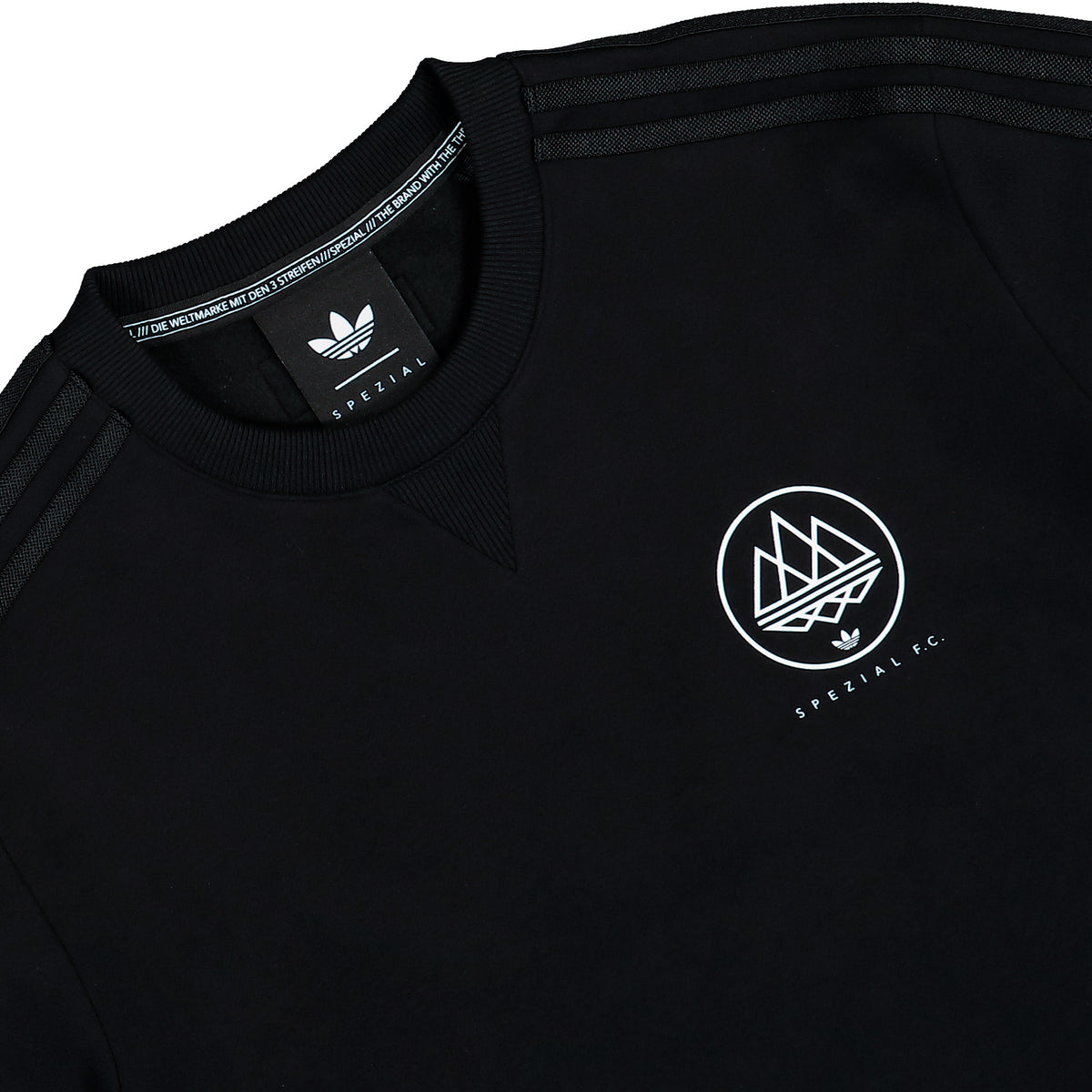 adidas Crew SPZL F.C. Black Sweatshirt KV4424 Detailfoto | Overkill