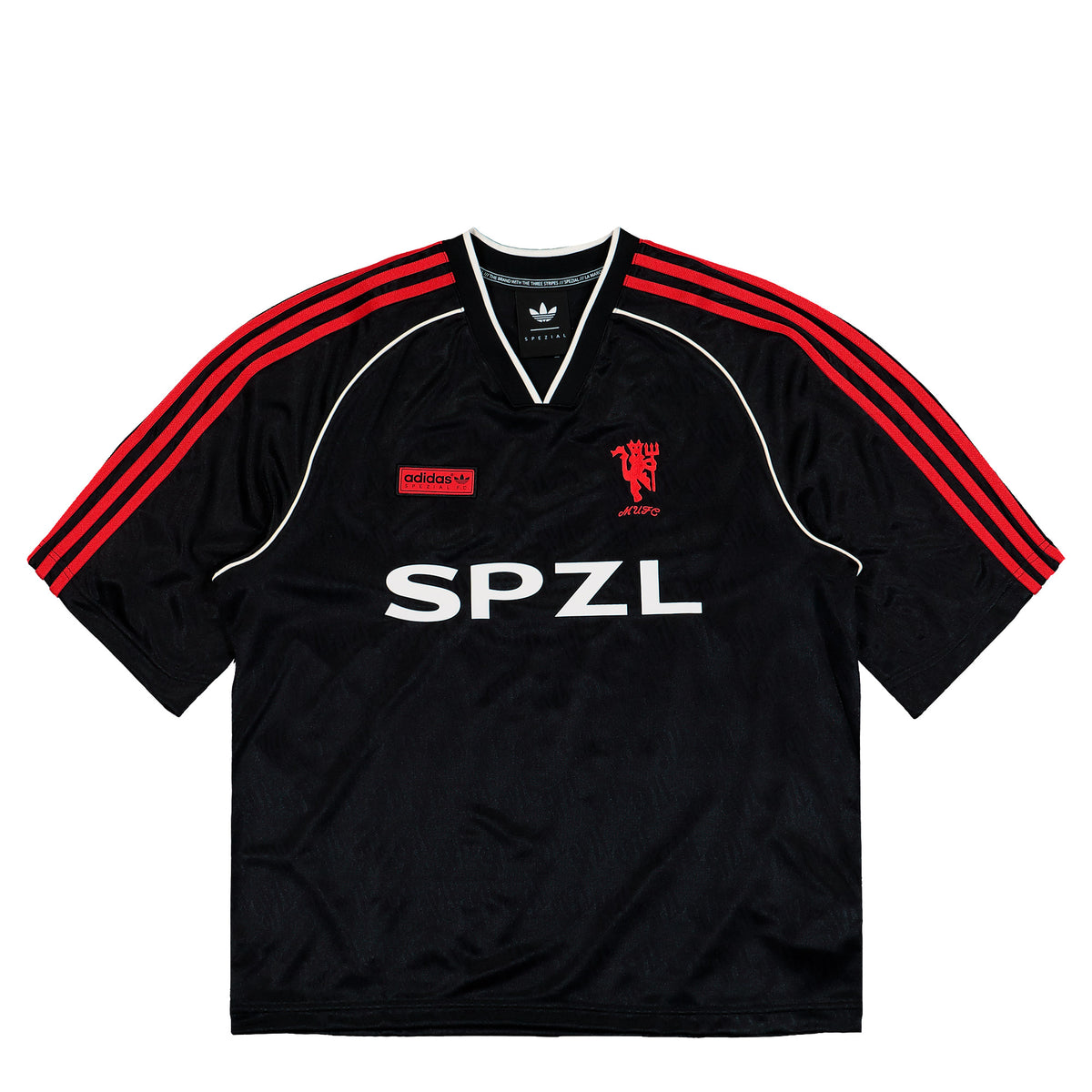 adidas Manchester United Tee SPZL F.C. Black T-Shirts KV4434 | Overkill