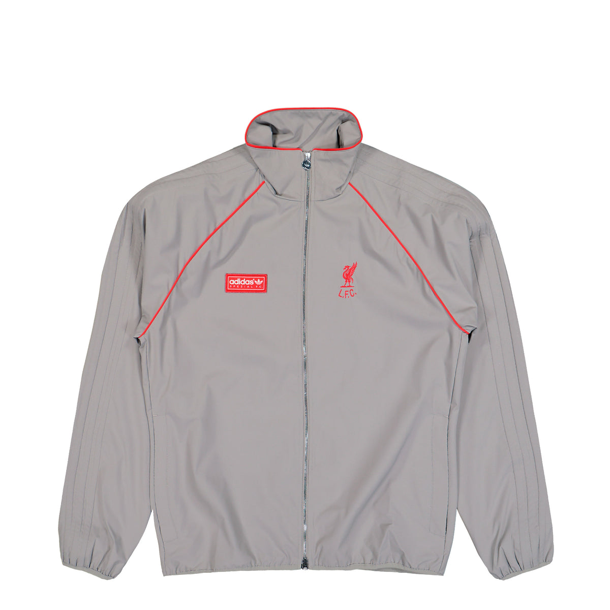 adidas Liverpool FC Track Top SPZL F.C. Dove Grey Track Jackets KV4435 | Overkill