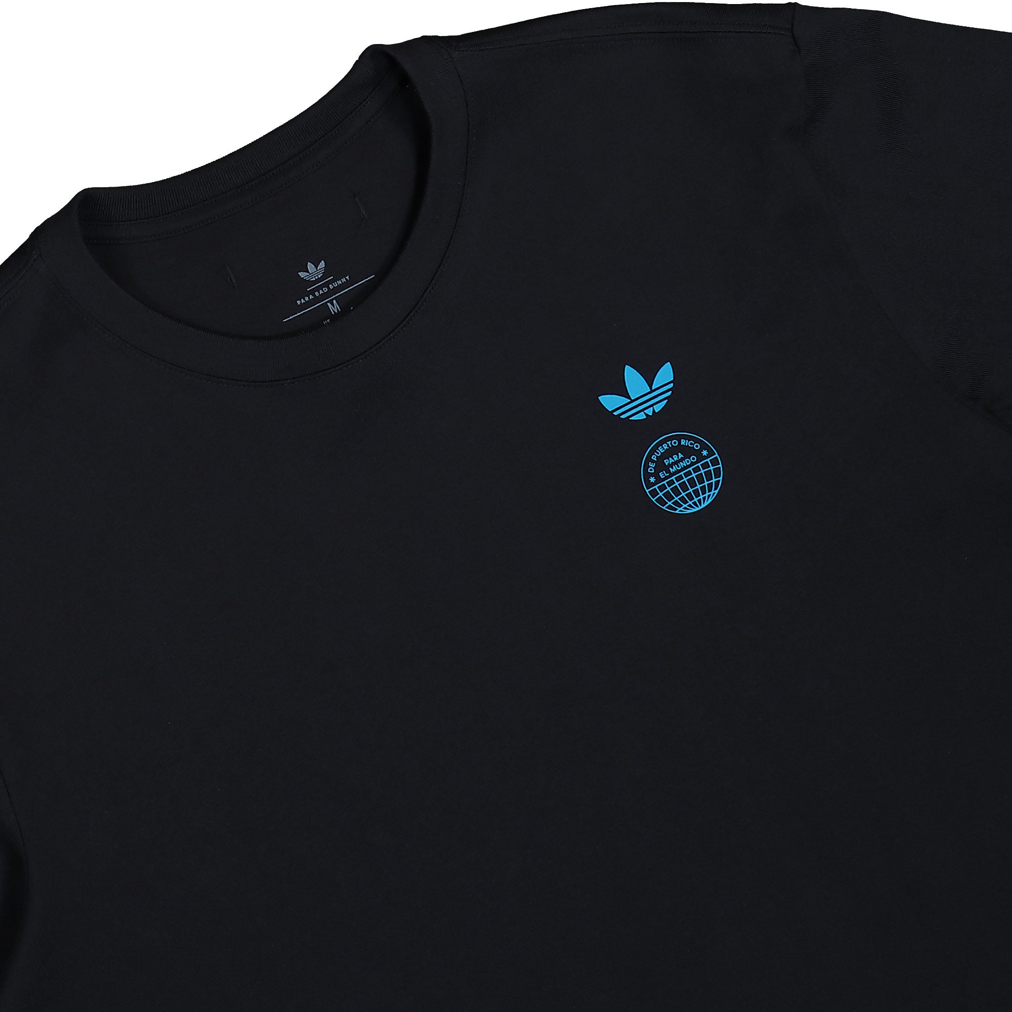 Bad Bunny x adidas DtMF Londres Heavyweight Merch Tee Black T-Shirts KW8075 Detailfoto | Overkill