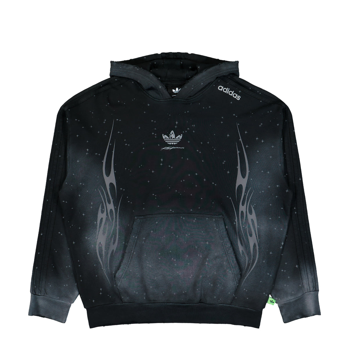 Hellstar x adidas Hoodie Black Hoodie KY4882 | Overkill