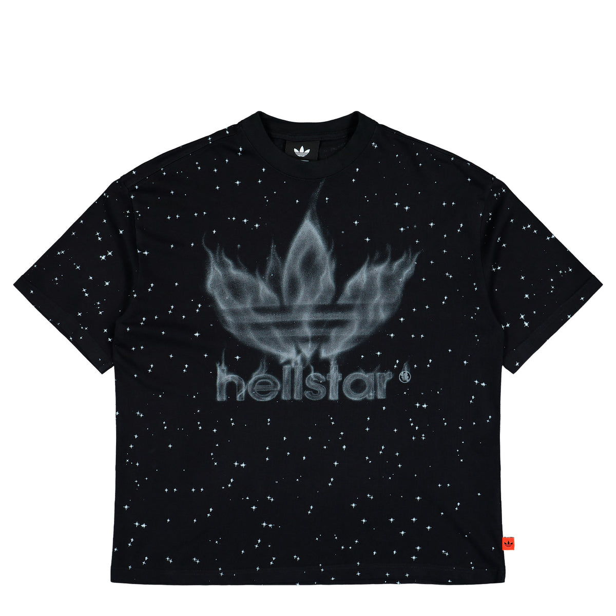 Hellstar x adidas Tee Black T-Shirt KY7305 | Overkill