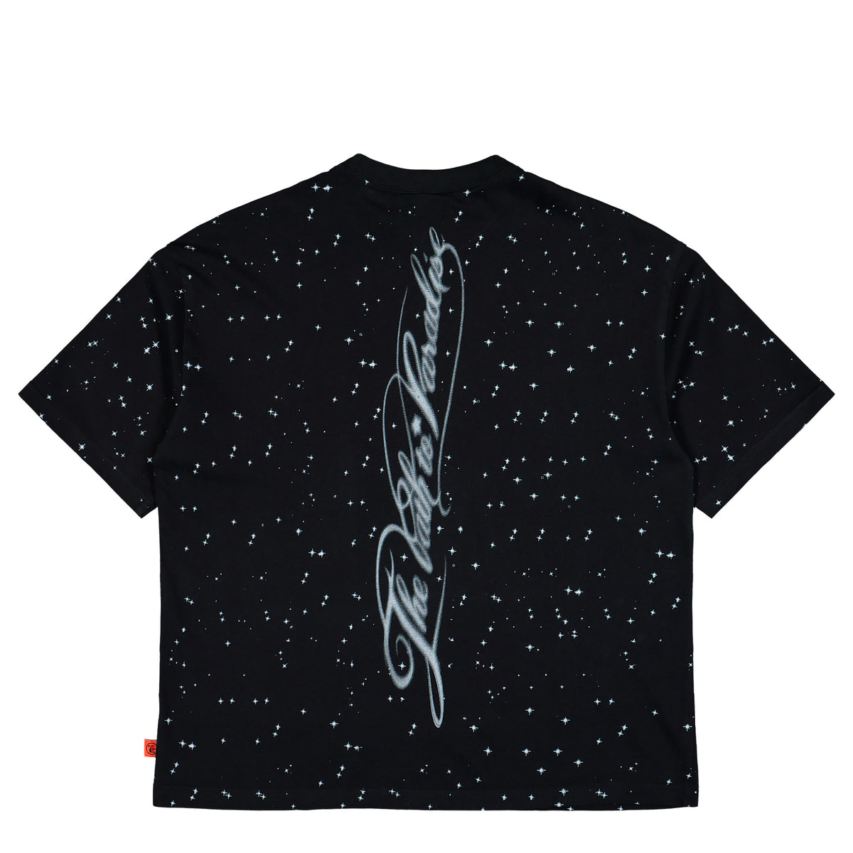 Hellstar x adidas Tee Black T-Shirt KY7305 Close-up | Overkill
