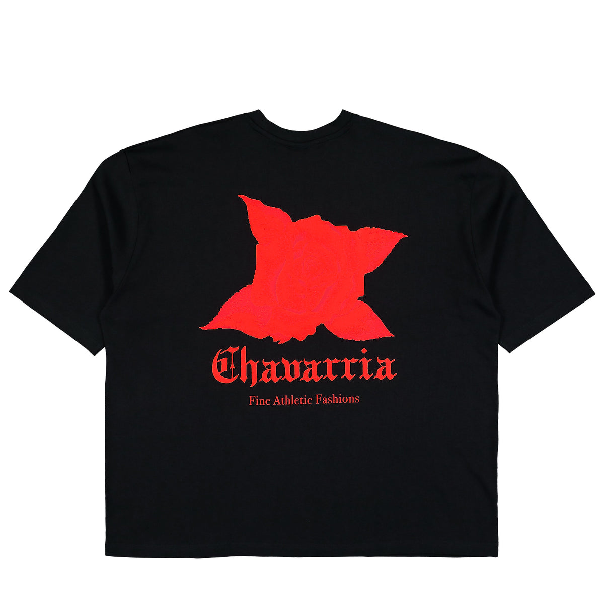 Willy Chavarria x adidas Dark Rose Tee Black / Red T-Shirts KZ3115 Close-up | Overkill