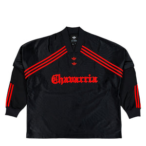 Willy Chavarria x adidas Dazzle Longsleeves Jersey Black Longsleeves KZ3116 | Overkill