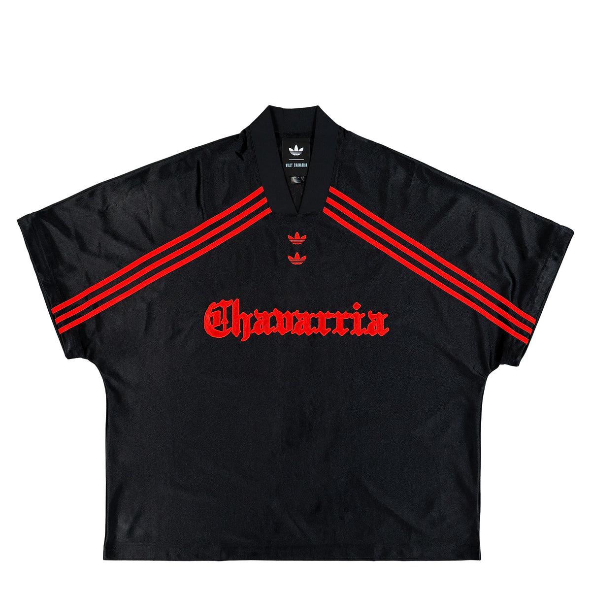 Willy Chavarria x adidas Dazzle Longsleeves Jersey Black Longsleeves KZ3116 Detailfoto | Overkill