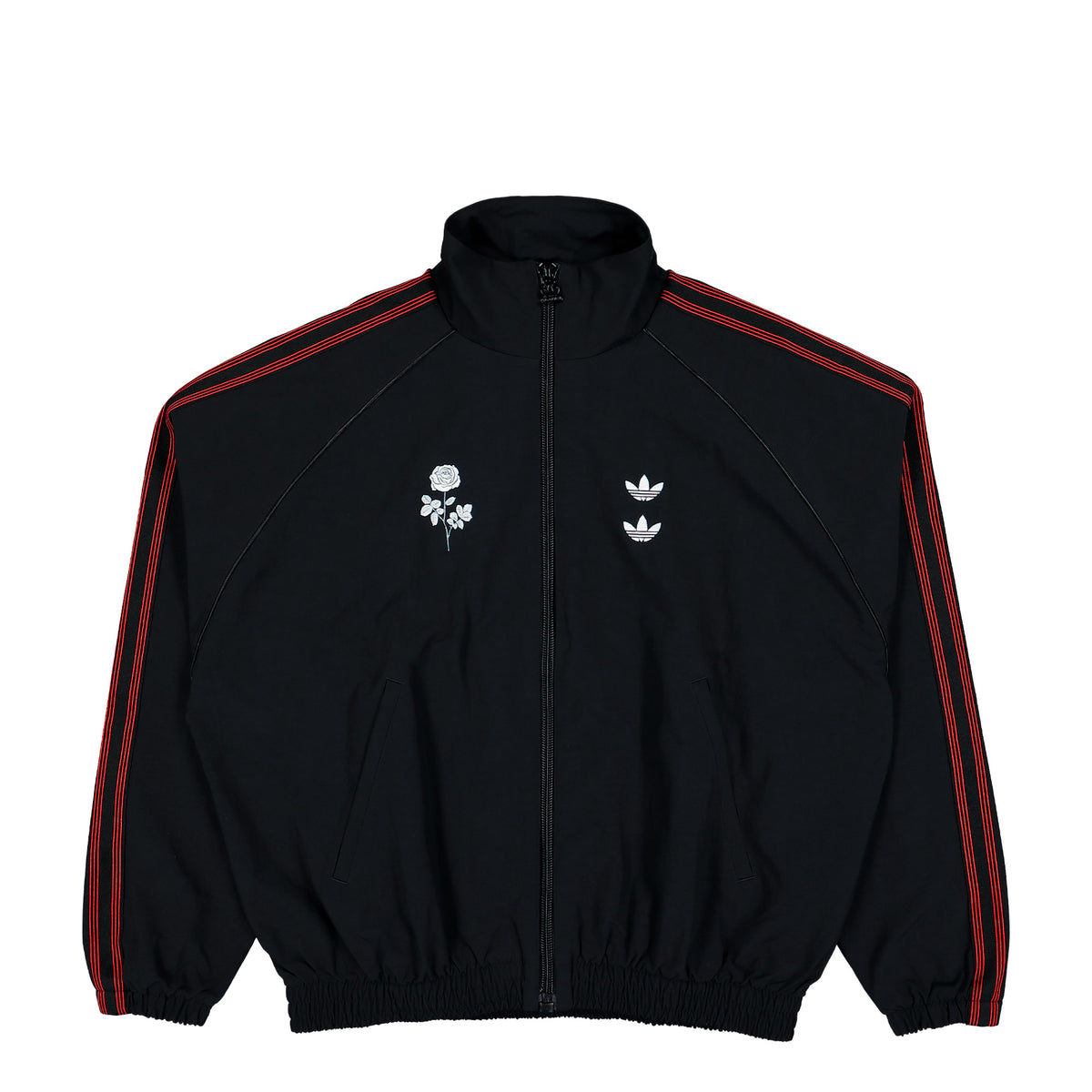 Willy Chavarria x adidas Woven Track Jacket Black Track Jackets KZ3119 | Overkill
