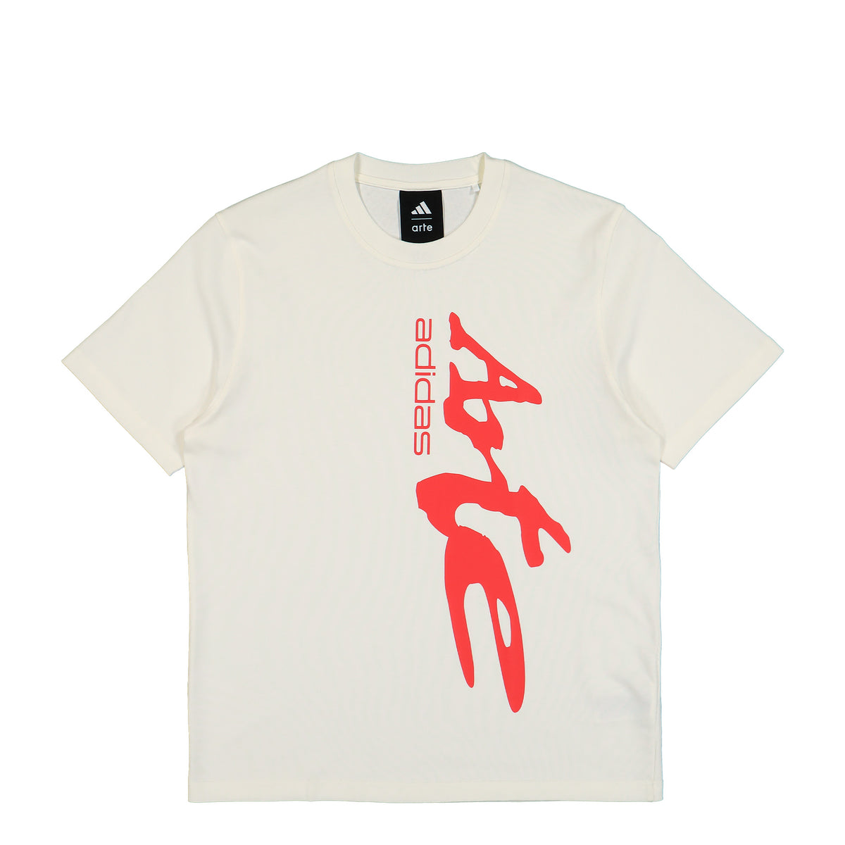 Arte Antwerp x adidas Graphic T-Shirt Off White / Lush Red t-Shit KZ5540 | Overkill
