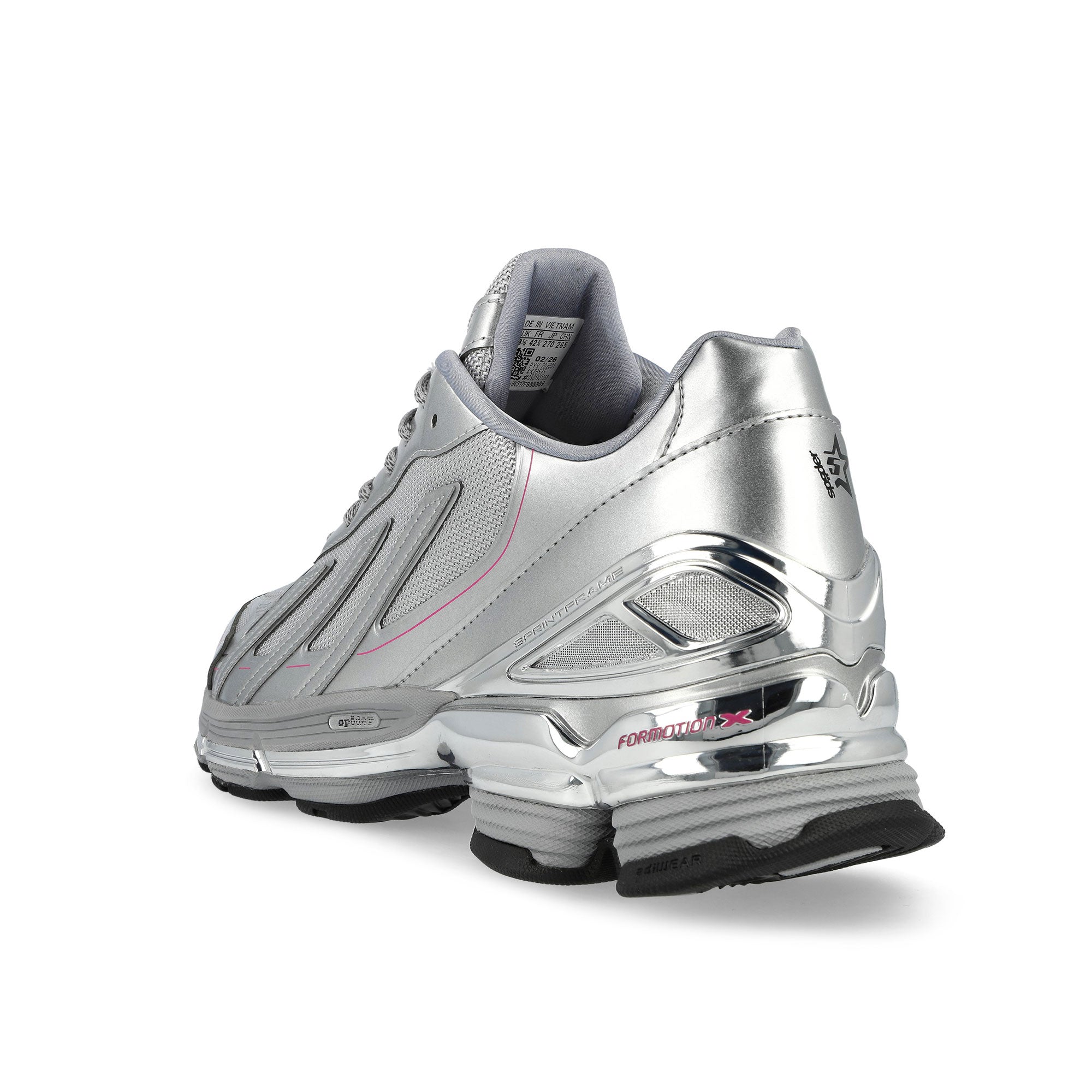 SP5DER x adidas F50 Formotion Silver Metallic / Core Black Sneaker KZ6575 Material | Overkill