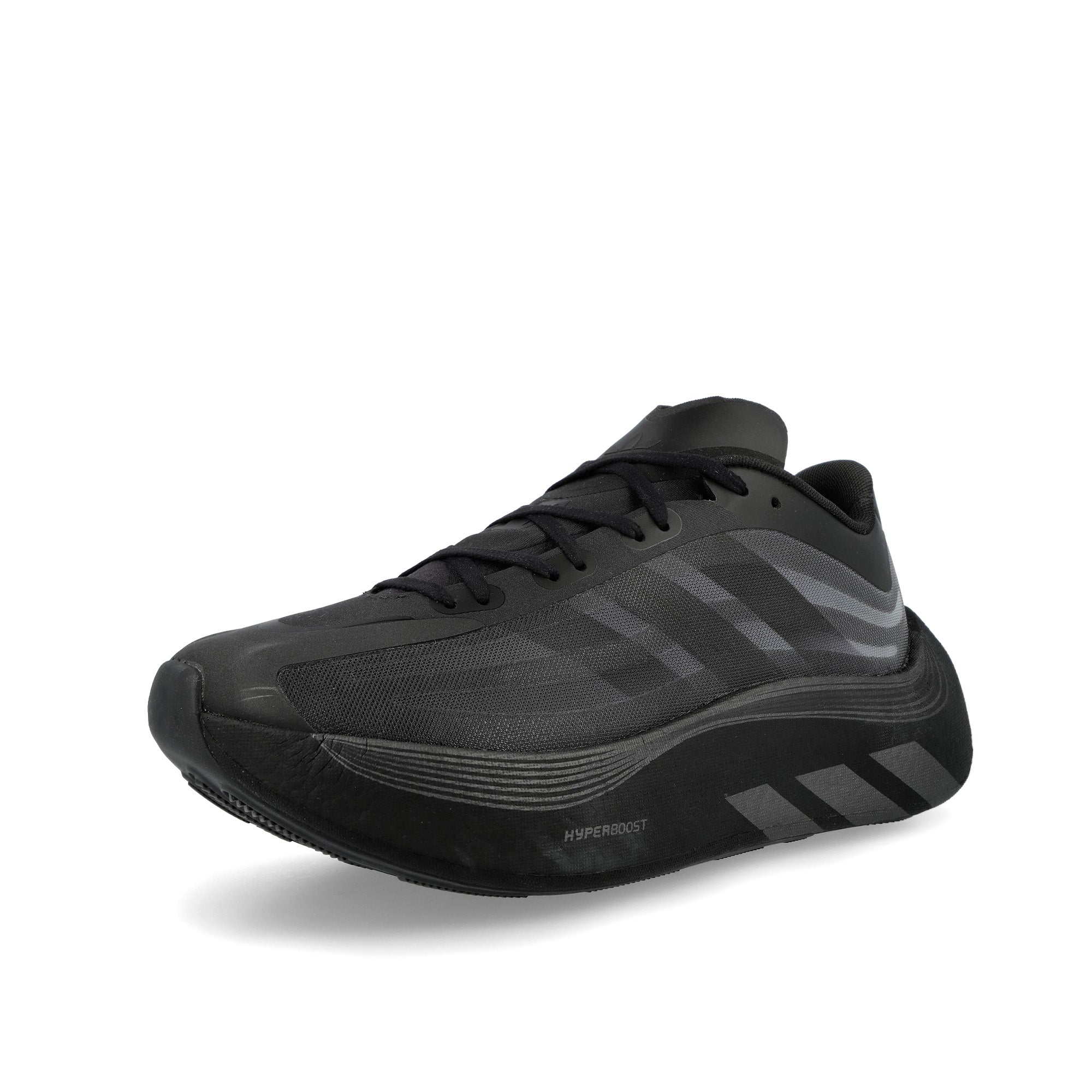 adidas Hyperboost Euphoria LT Core Black / Footwear White / Utility Black Low Top Sneakers KZ8506 Close-up | Overkill