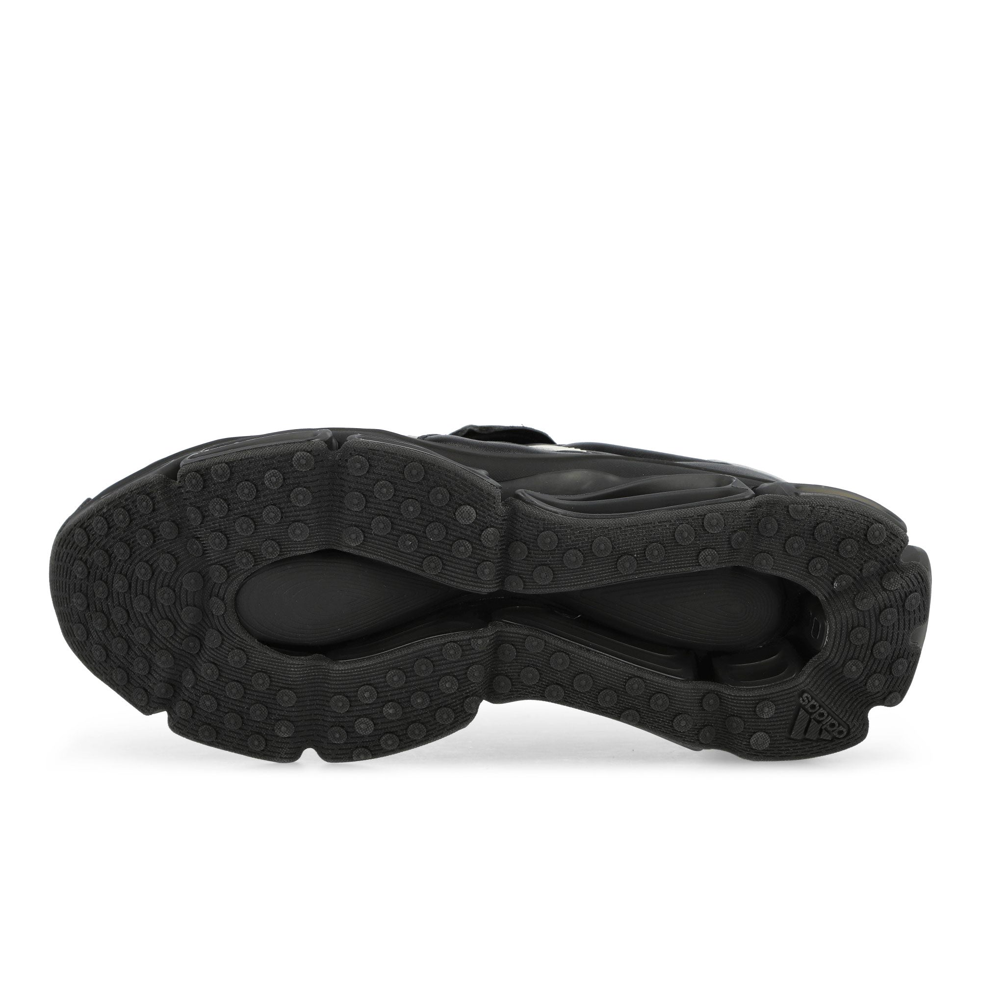 Willy Chavarria x adidas Megaride Core Black / Off White / Core Black Low Top Sneaker KZ8743 Detail View 1 | Overkill