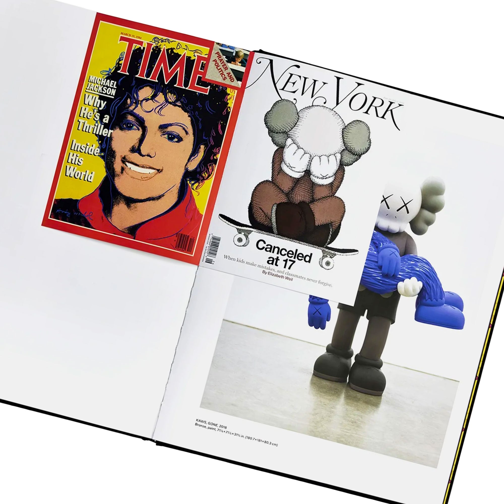Phaidon KAWS + Warhol Multicolored Books Detail view 3 | Overkill