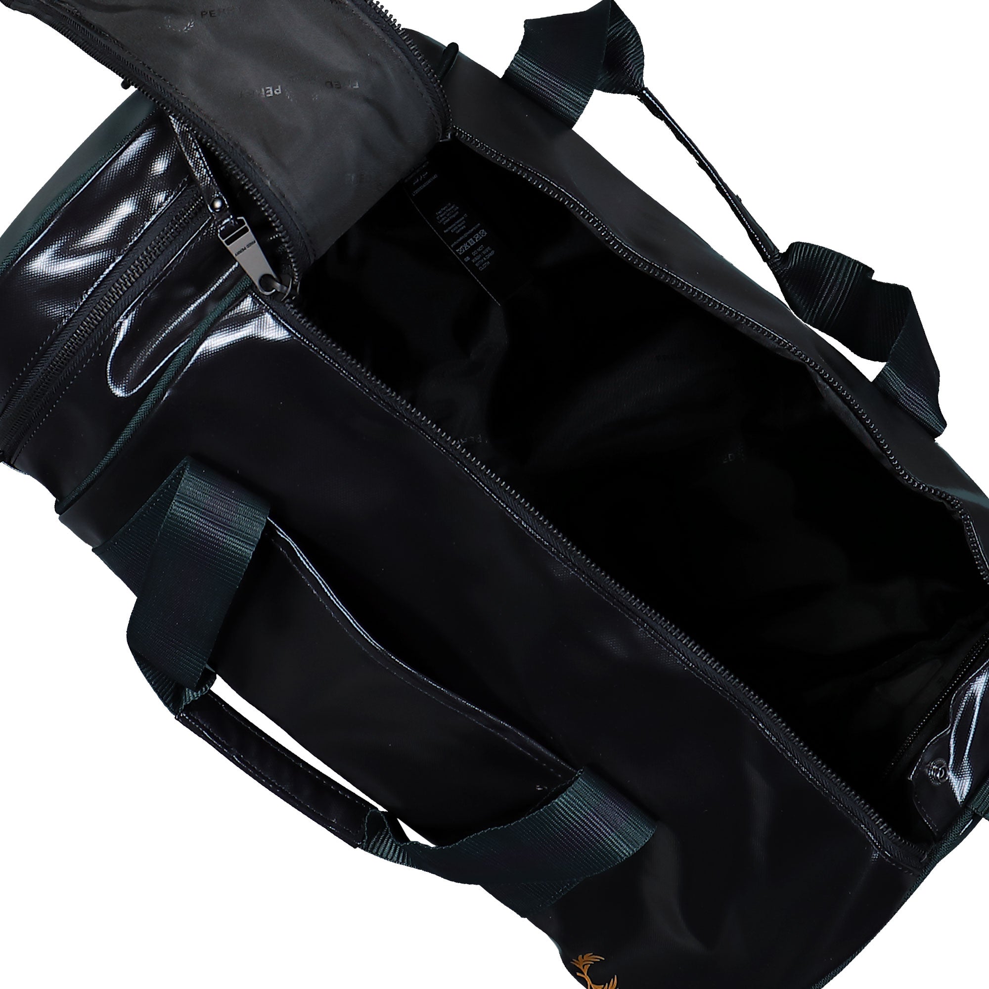 Fred Perry Classic Barrel Bag Navy / Grassroots Duffle Bags L7255-83A Detail View 2 | Overkill
