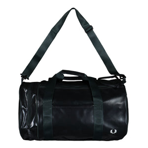 Fred Perry Tonal Classic Barrel Bag Night Green Duffle Bags L7260-Q20 | Overkill