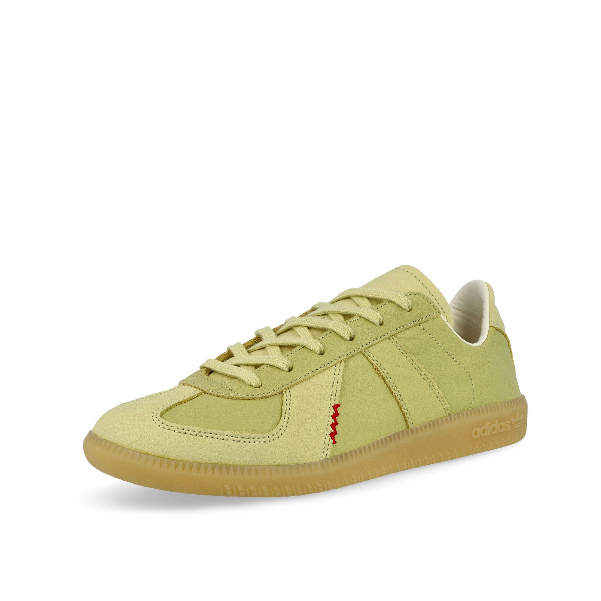 adidas BW Army Decon Halo Gold / Halo Gold / Gum 3 Low Top Sneakers LA6836 Close-up | Overkill