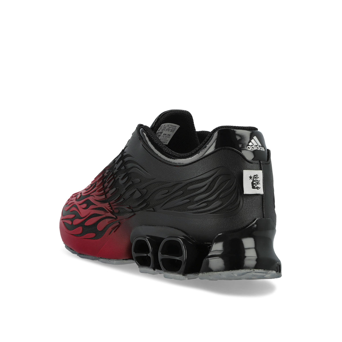 Hellstar x adidas Megaride S2 Footwear White / Bright Red / Core Black Low Top Sneakers LB5626 Material | Overkill