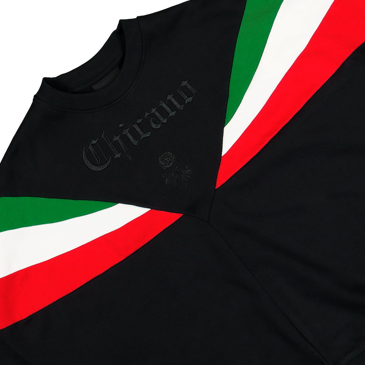 Willy Chavarria x adidas Chicano Sweatshirt Black Sweatshirt LC8126 Detailfoto | Overkill