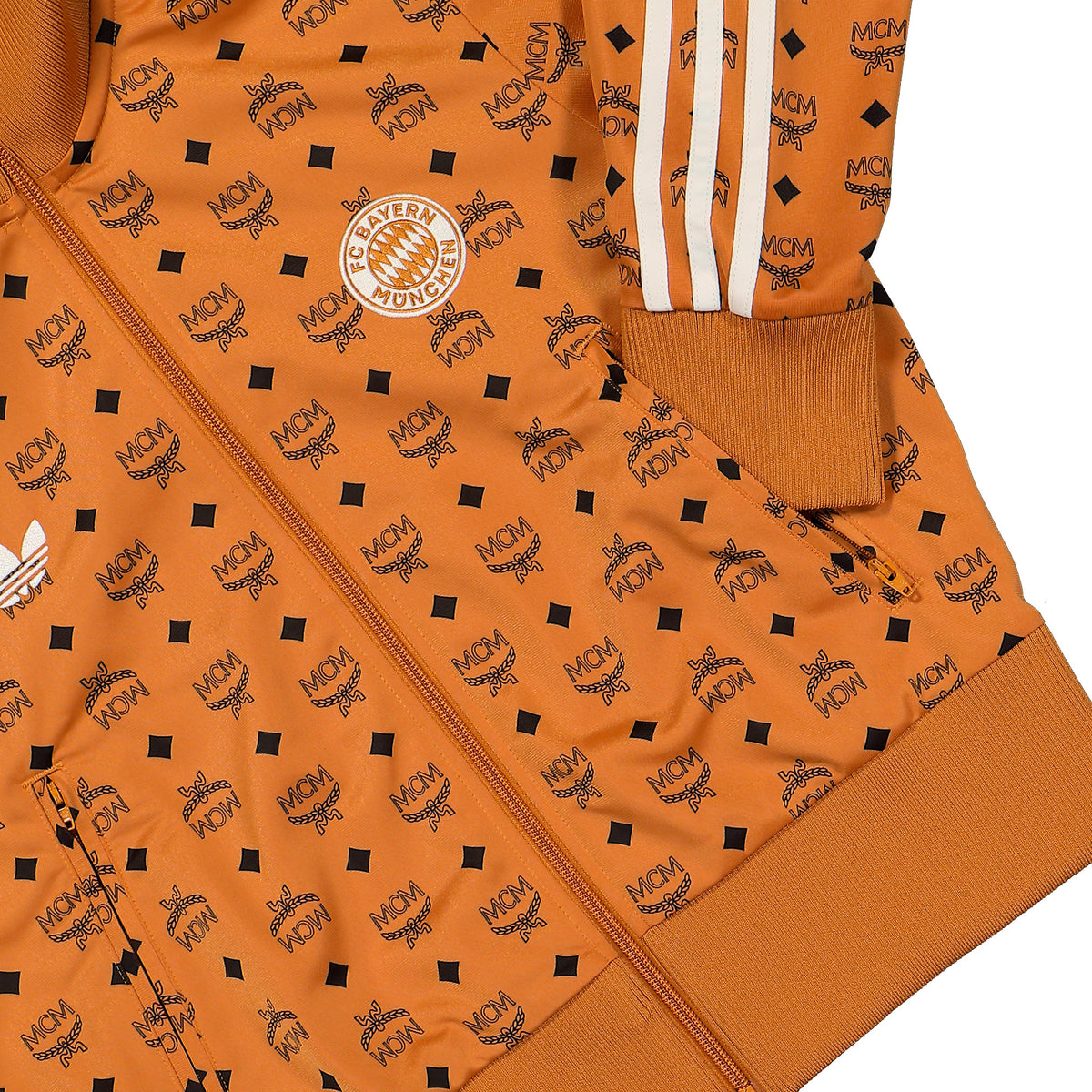MCM x adidas FC Bayern München 26/27 Track Top W Tech Copper Track Jackets LE4111 Detail View 1 | Overkill