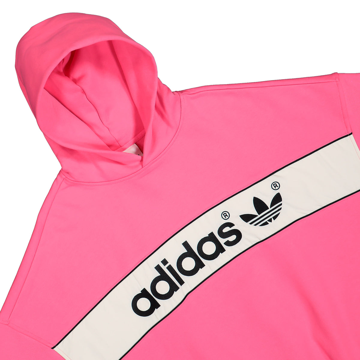 adidas Block Hoodie Pulse Magenta Hoodie LF3020 Detailfoto | Overkill
