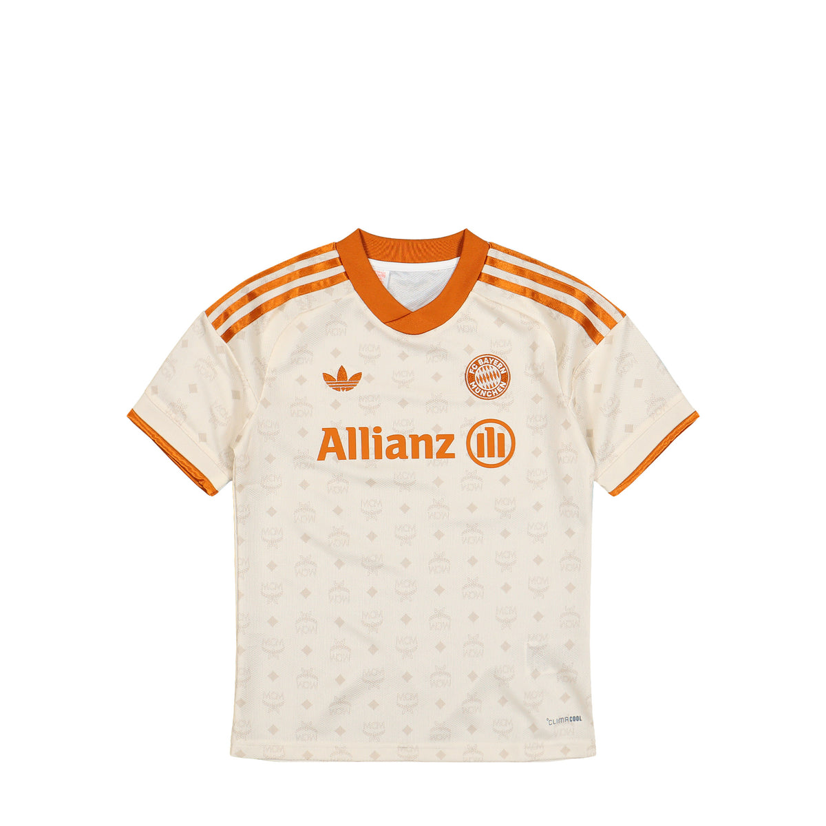 MCM x adidas FC Bayern München 26/27 MCM Jersey Youth Cream White T-Shirt LF6108 | Overkill