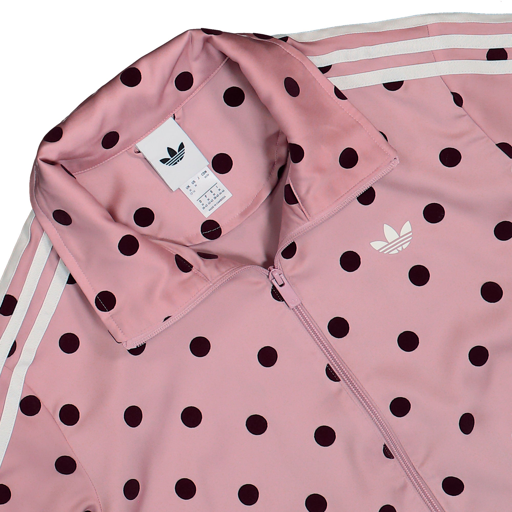 adidas Satin Polka Dots Track Top Dual Lilac Track Jacket LI2851 Detailfoto | Overkill