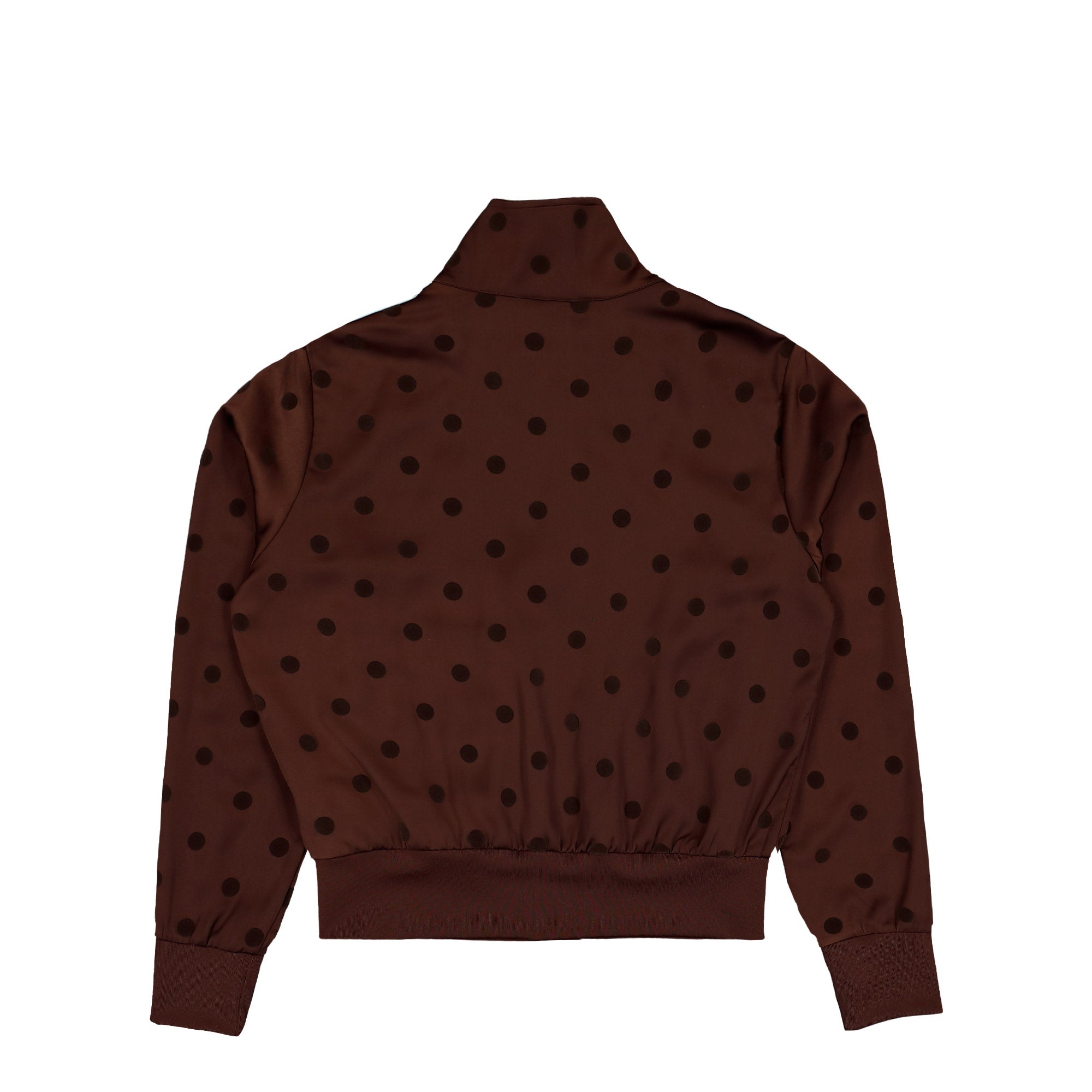 adidas Satin Polka Dots Track Top Auburn Track Jacket LI2855 Close-up | Overkill