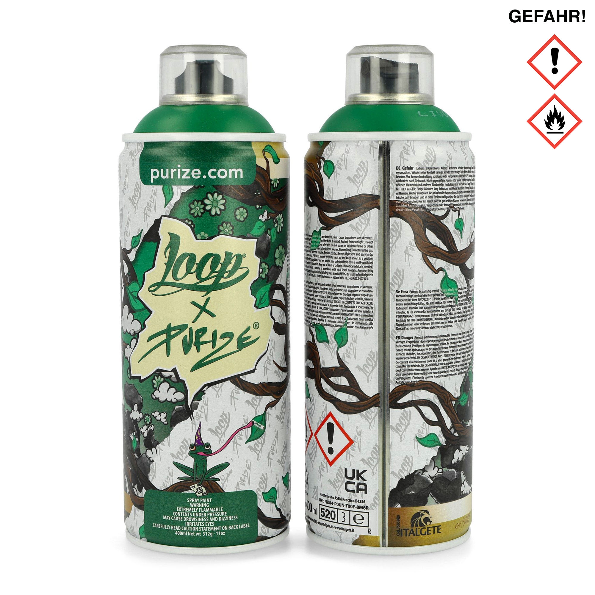 Loop Purize x Loop Ltd. Edition 400 ml Cans LP-PRZE-01 | Overkill