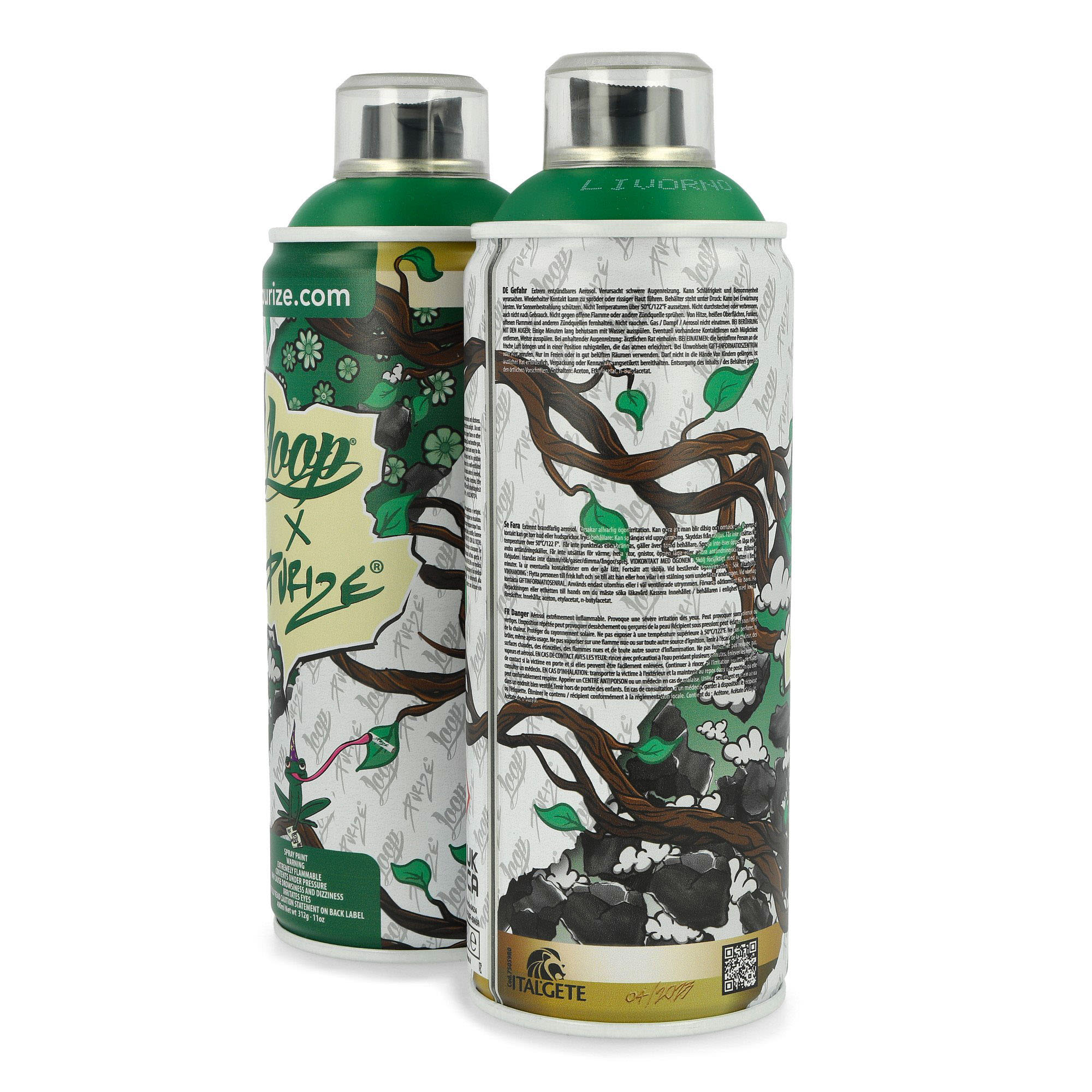 Loop Purize x Loop Ltd. Edition 400 ml 0 Cans Material | Overkill