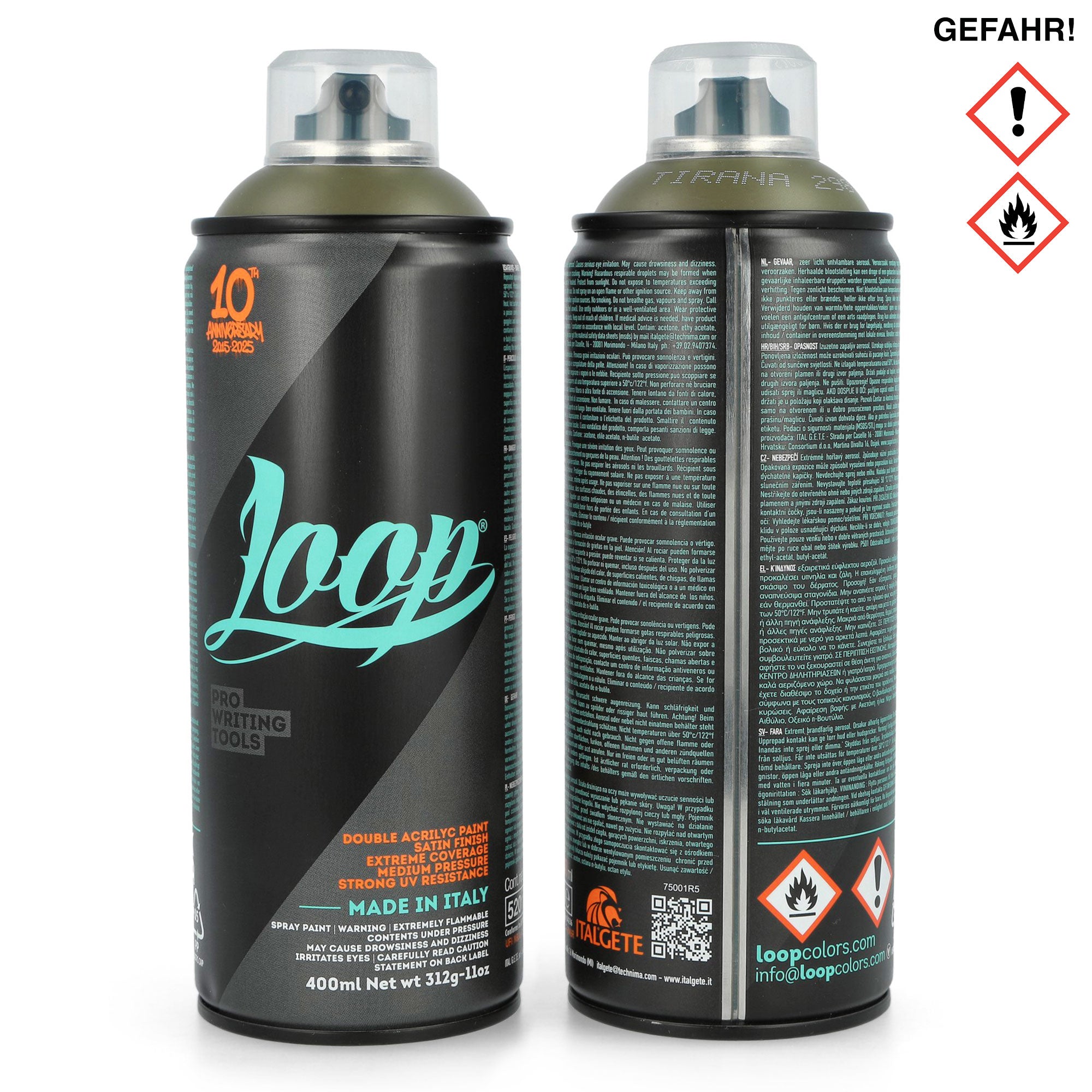 Loop Paint 400ml Multicolor Spraycan LOOP-SP | Overkill