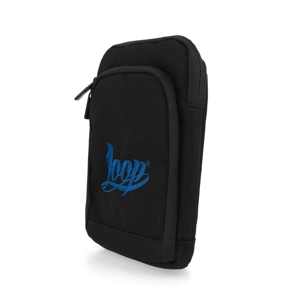 Loop Pusherbag Logo Stick - Blue Black / Blue Chest Pouch LP-PB-LS-BLU Close-up | Overkill