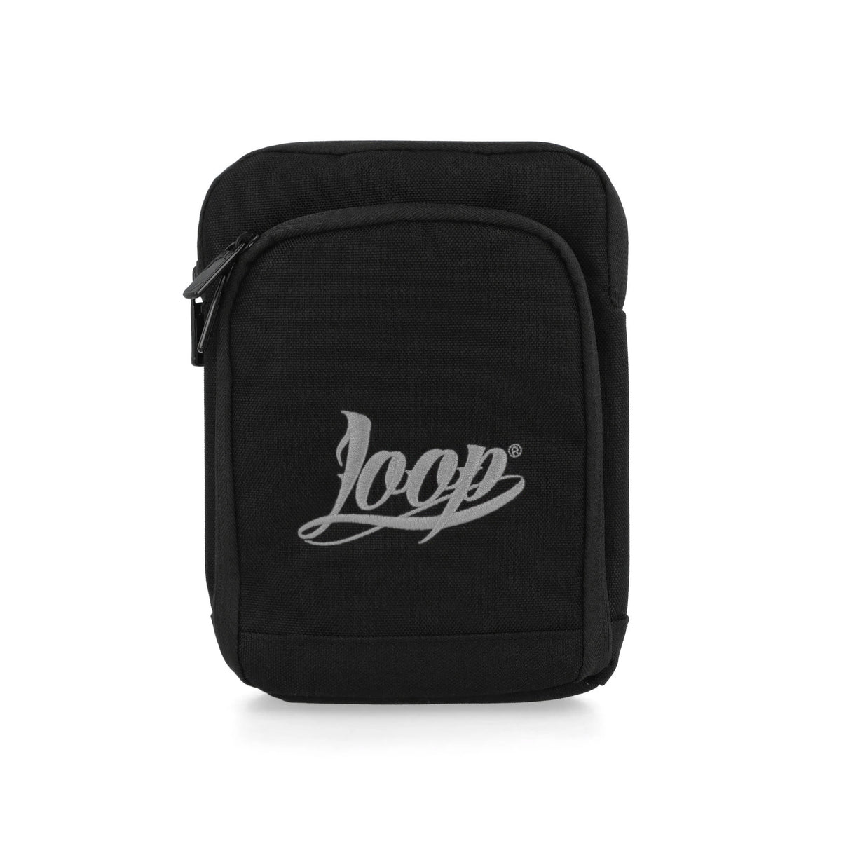 Loop Pusherbag Logo Stick - Silver Black / Silver Chest Pouch LP-PB-LS-SIL | Overkill