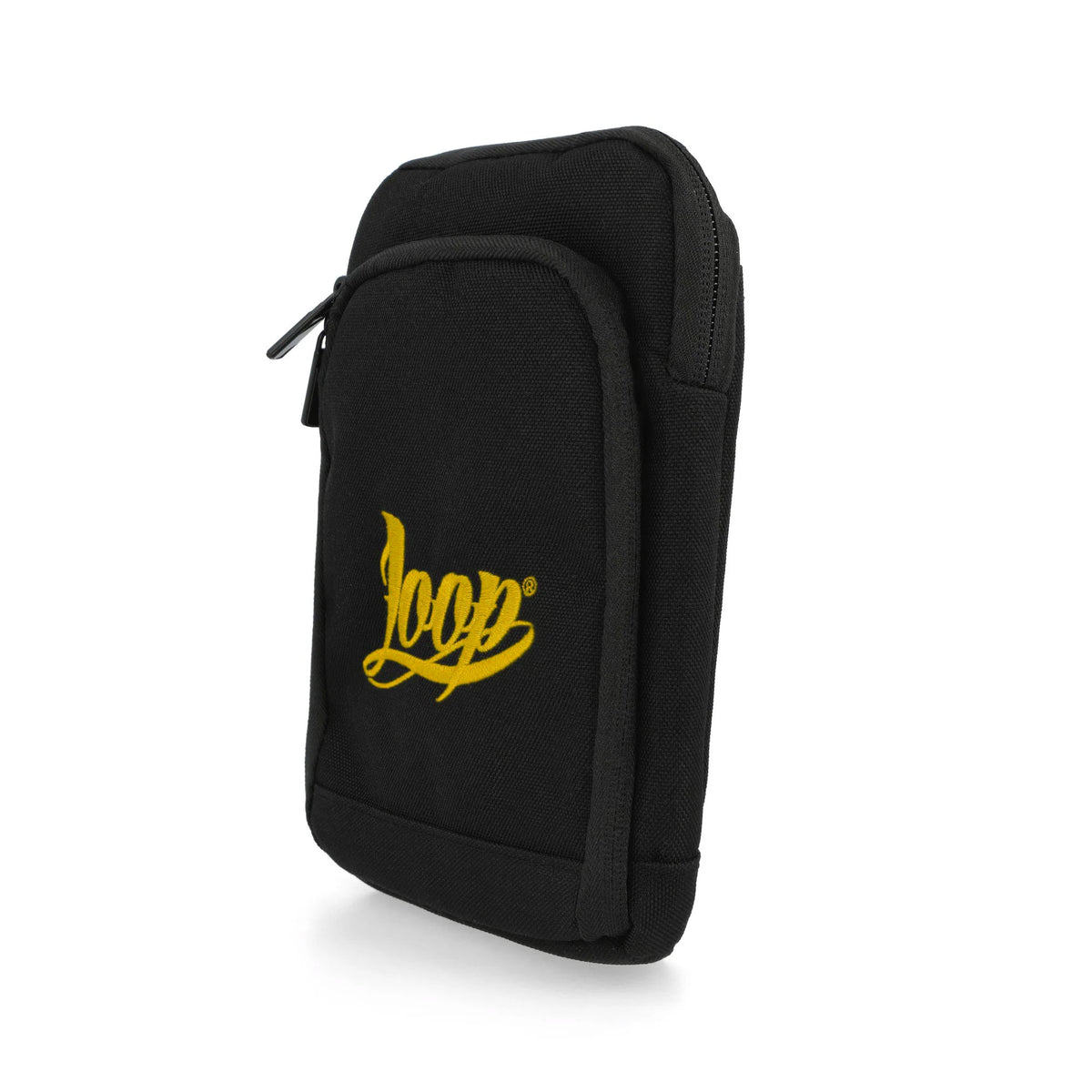 Loop Pusherbag Logo Stick - Yellow Black / Yellow Chest Pouch LP-PB-LS-YEL Close-up | Overkill