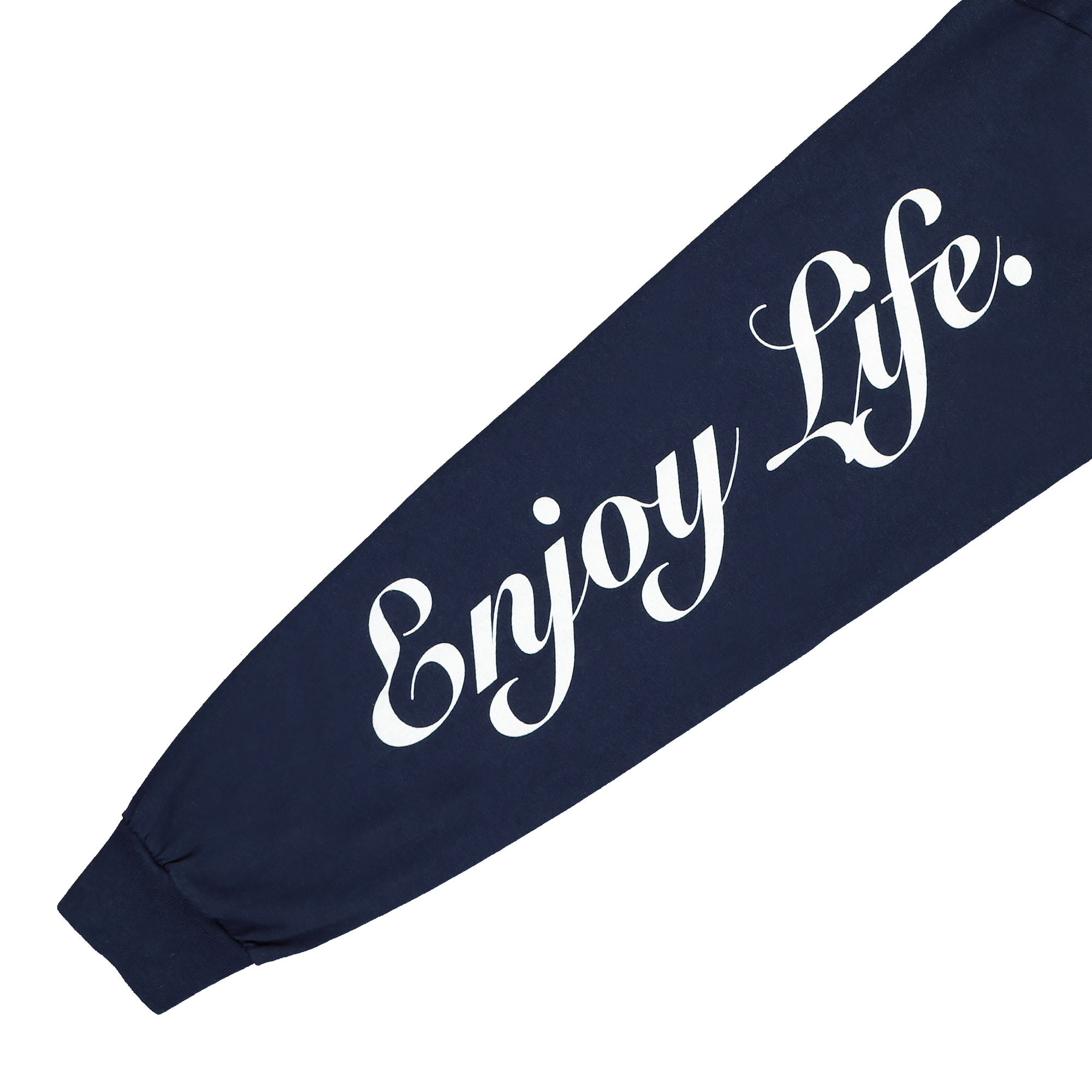 Free & Easy Olde English LS Tee Navy Longsleeves Detail view 1 | Overkill