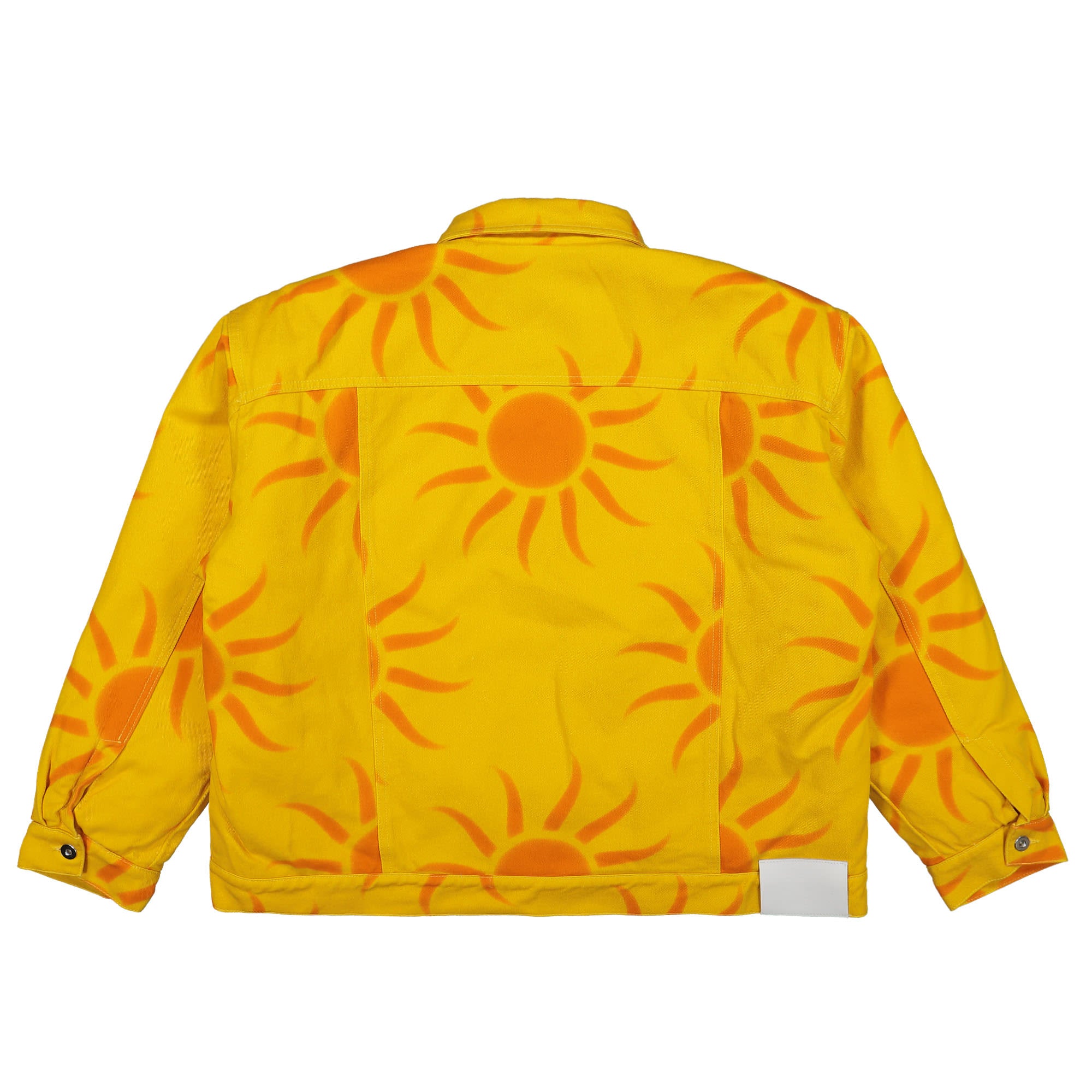 Liberal Youth Ministry Classic Woven Denim Jacket Orange Jackets Material | Overkill