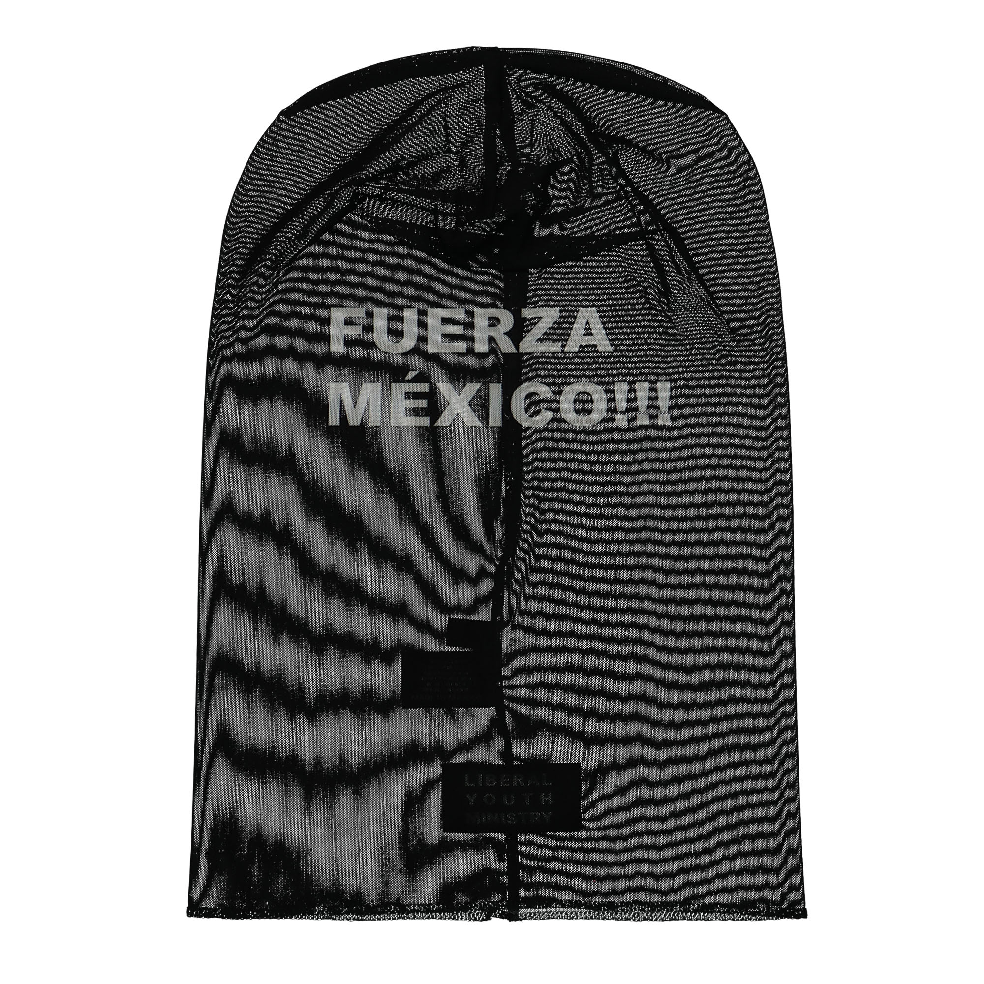 Liberal Youth Ministry Fuerza Mexico Knit Balaclava Black Balaclavas LYM03K107 | Overkill