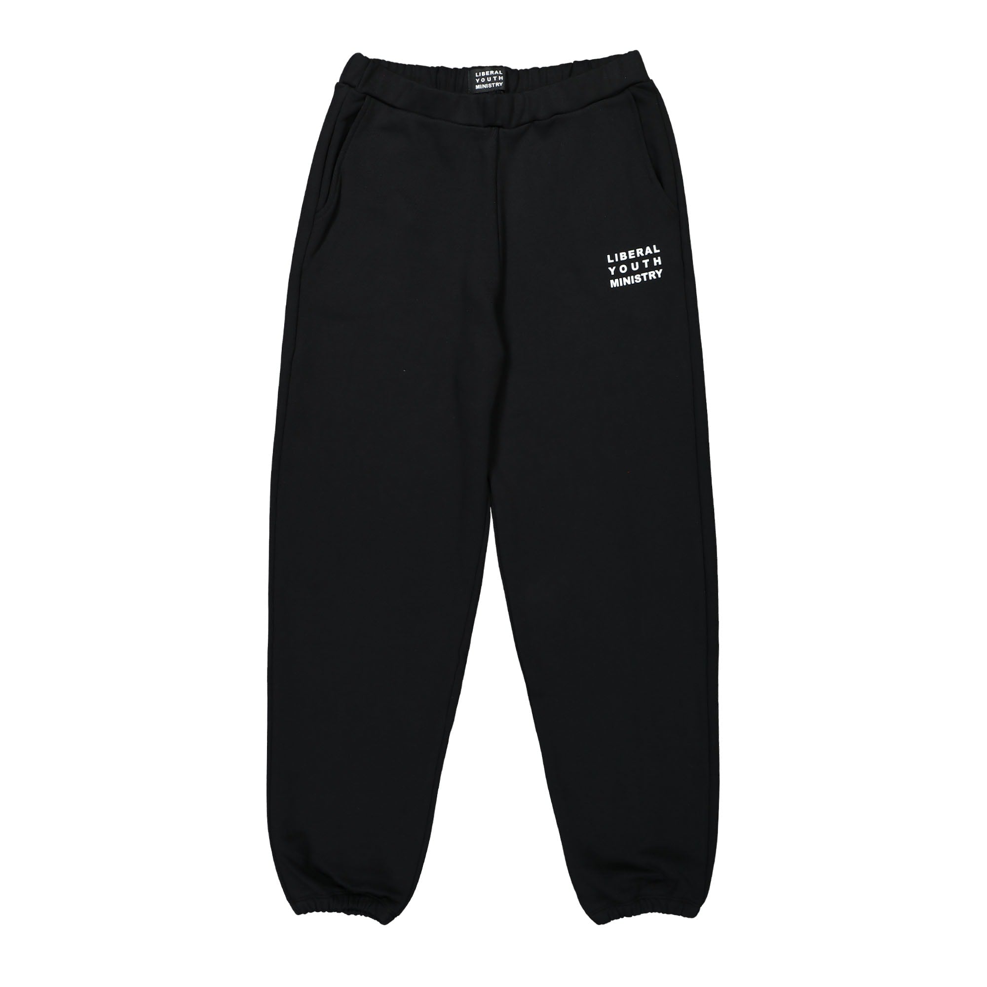Liberal Youth Ministry Knit Sweatpants Black Sweat & Track Pants LYM03P008 | Overkill