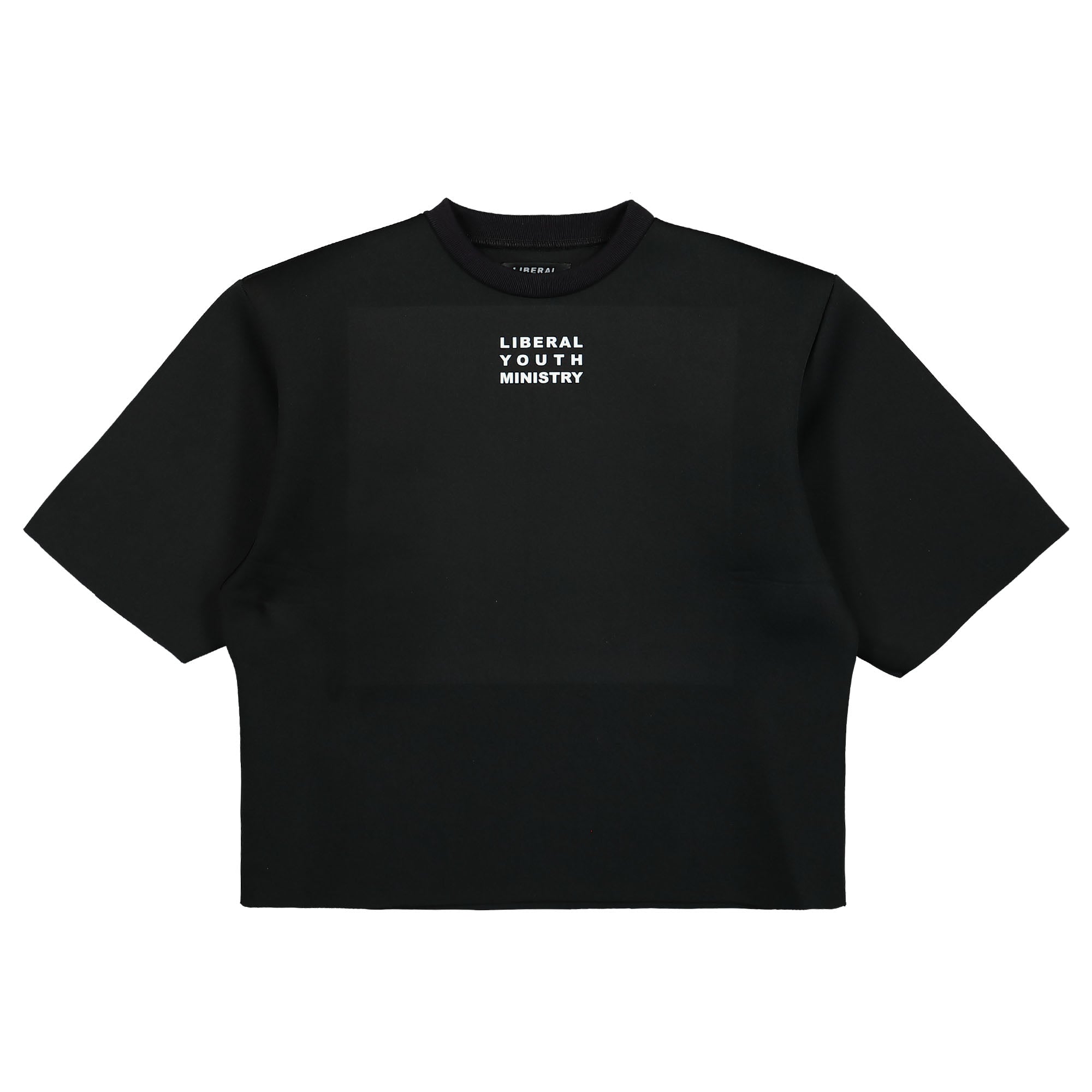 Liberal Youth Ministry Lym Neoprene Knit T-Shirt Black T-Shirts LYM03T109 | Overkill